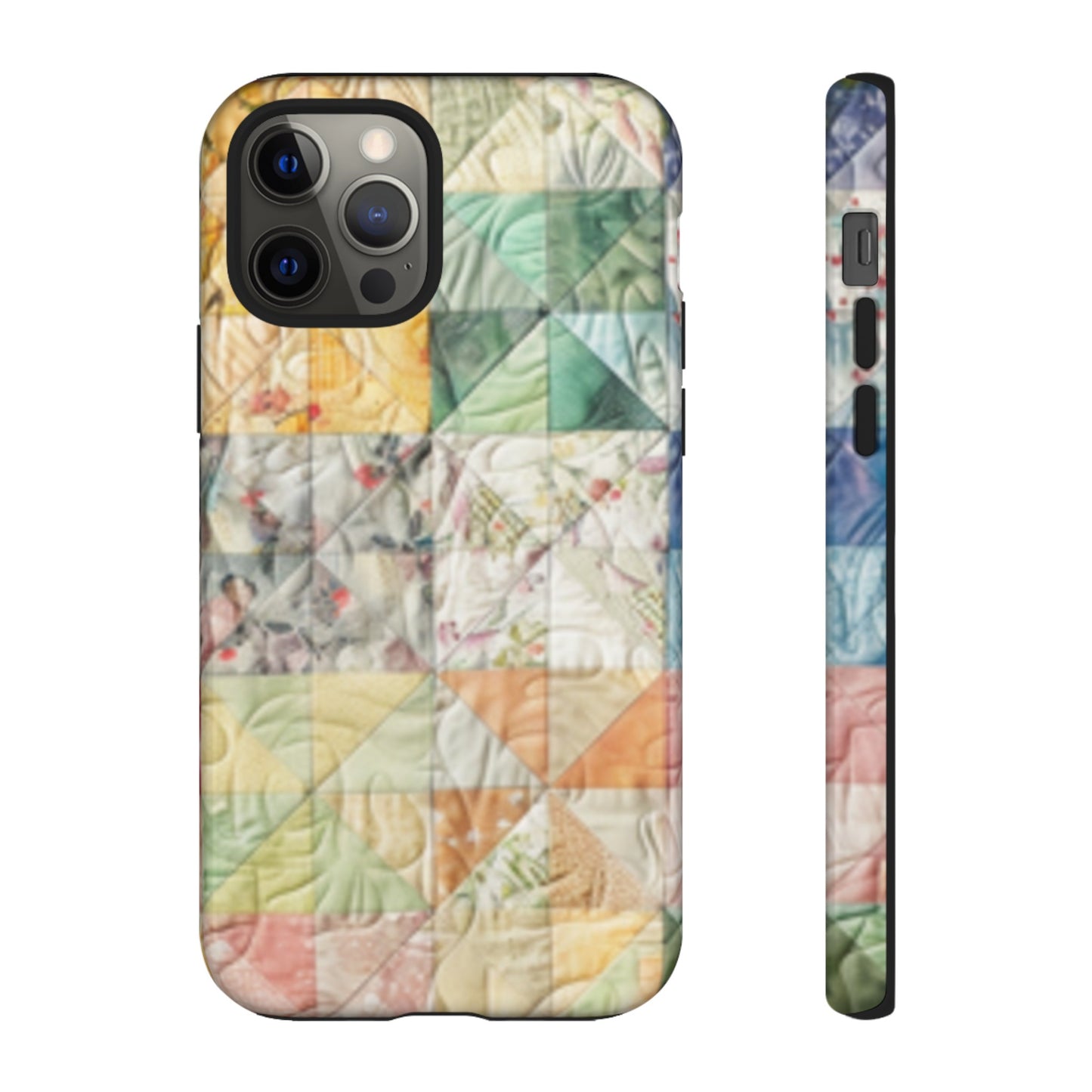 Pastel Quilt Tough Cases