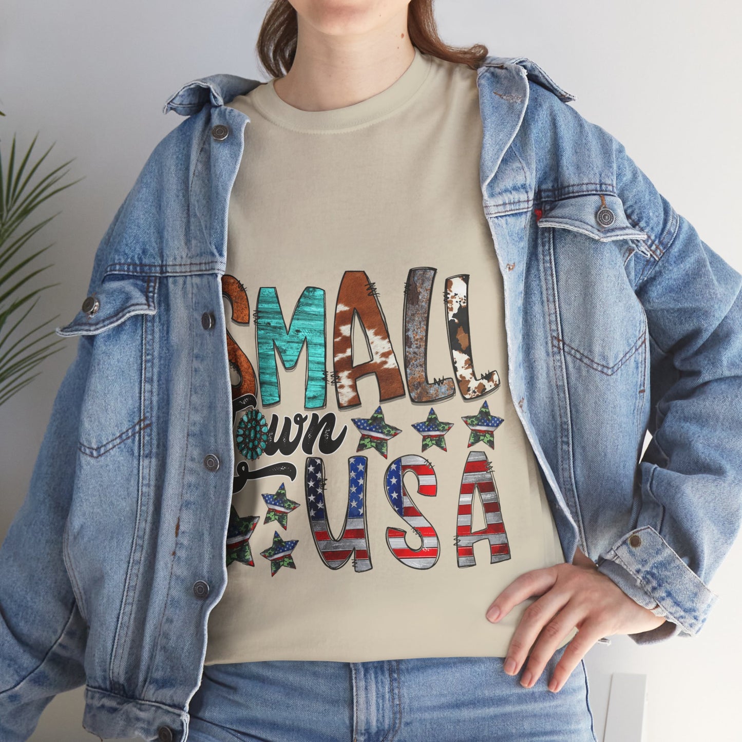 Small Town USA Unisex Heavy Cotton Tee