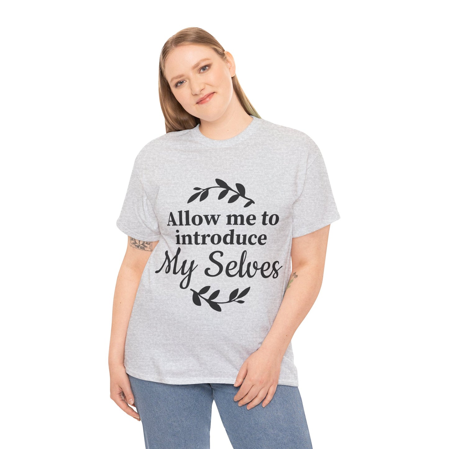 Allow Me To Introduce My Selves Unisex Heavy Cotton Tee