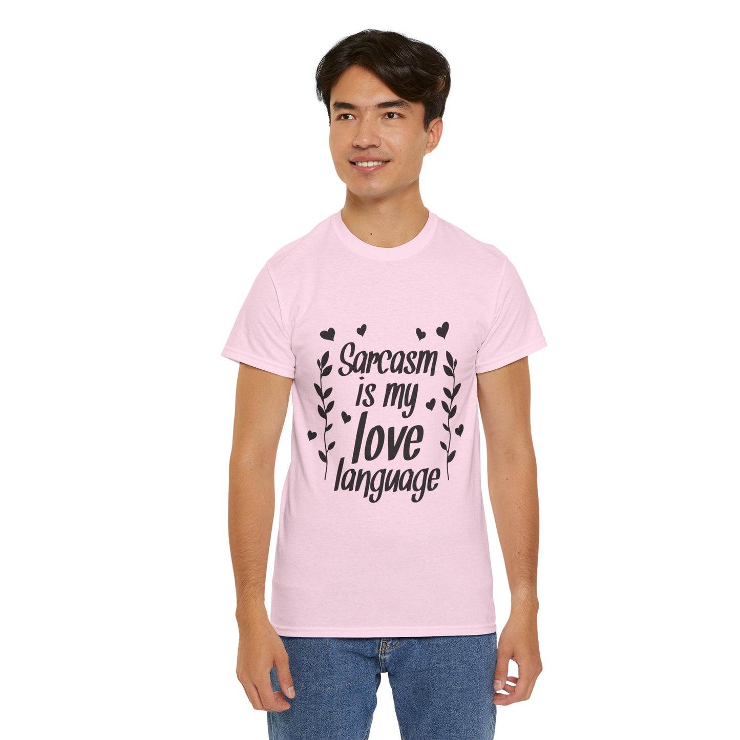 Sarcasm Is My Love Language Unisex Heavy Cotton Tee