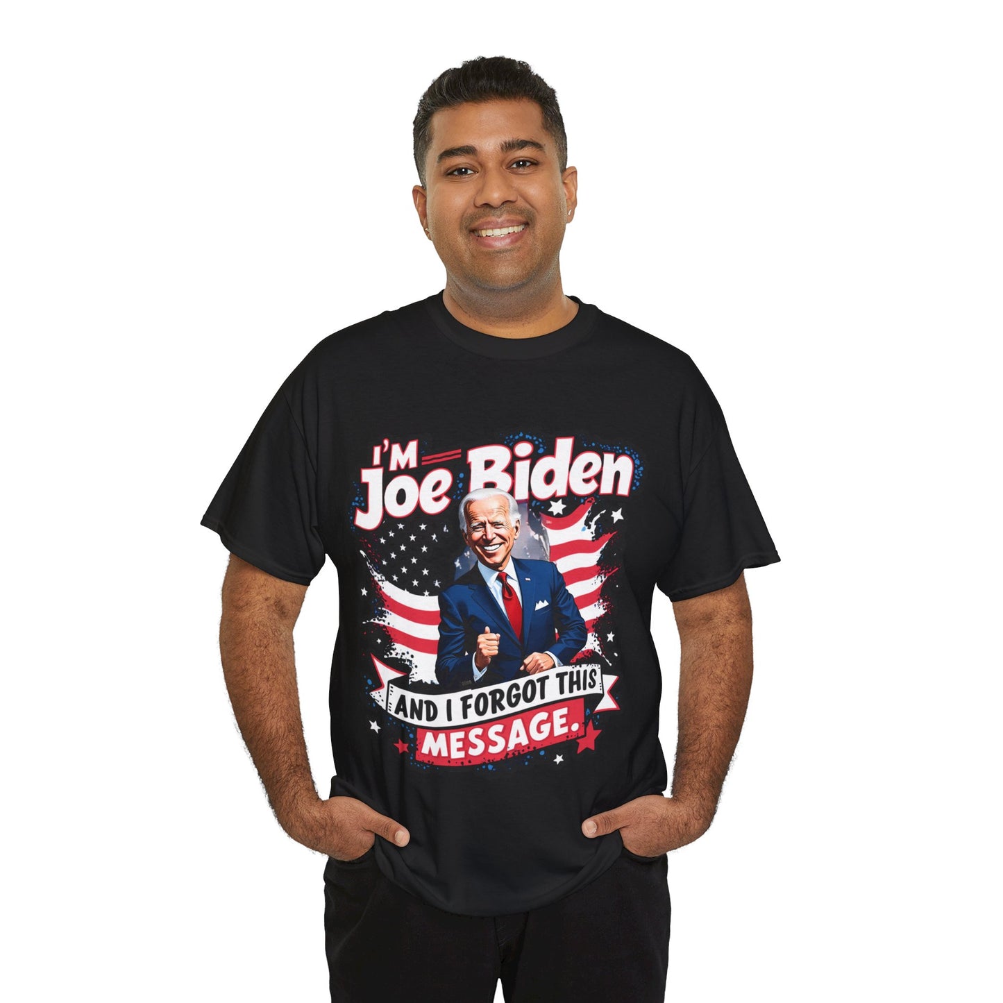 Biden I Forgot Unisex Heavy Cotton Tee