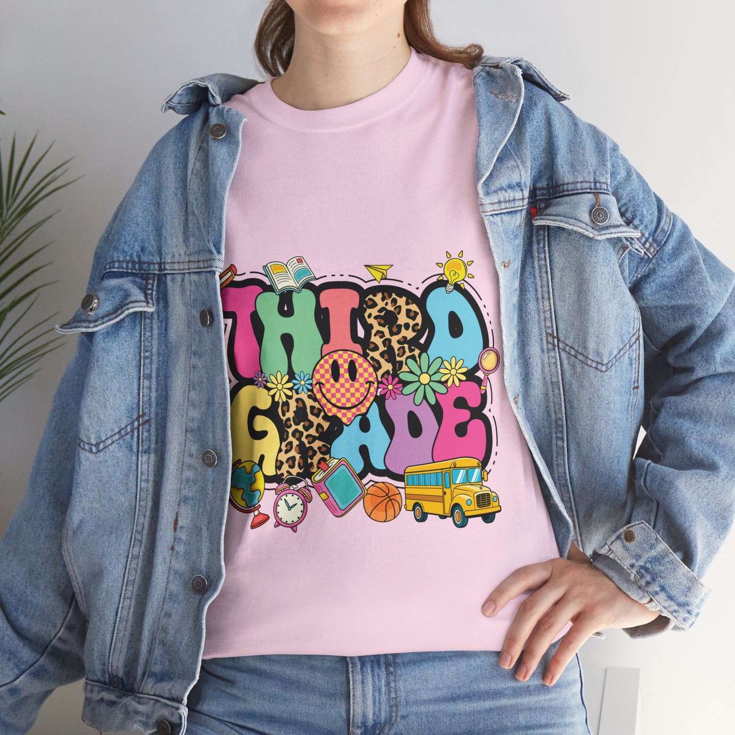 Third Grade Unisex Heavy Cotton Tee