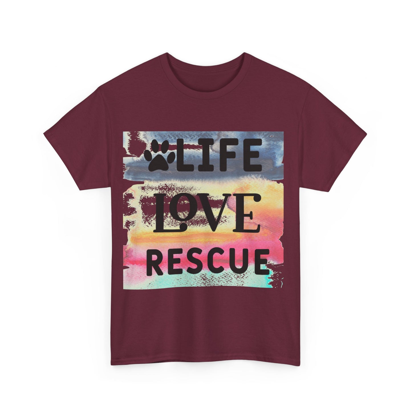 Life Love Rescue Unisex Heavy Cotton Tee