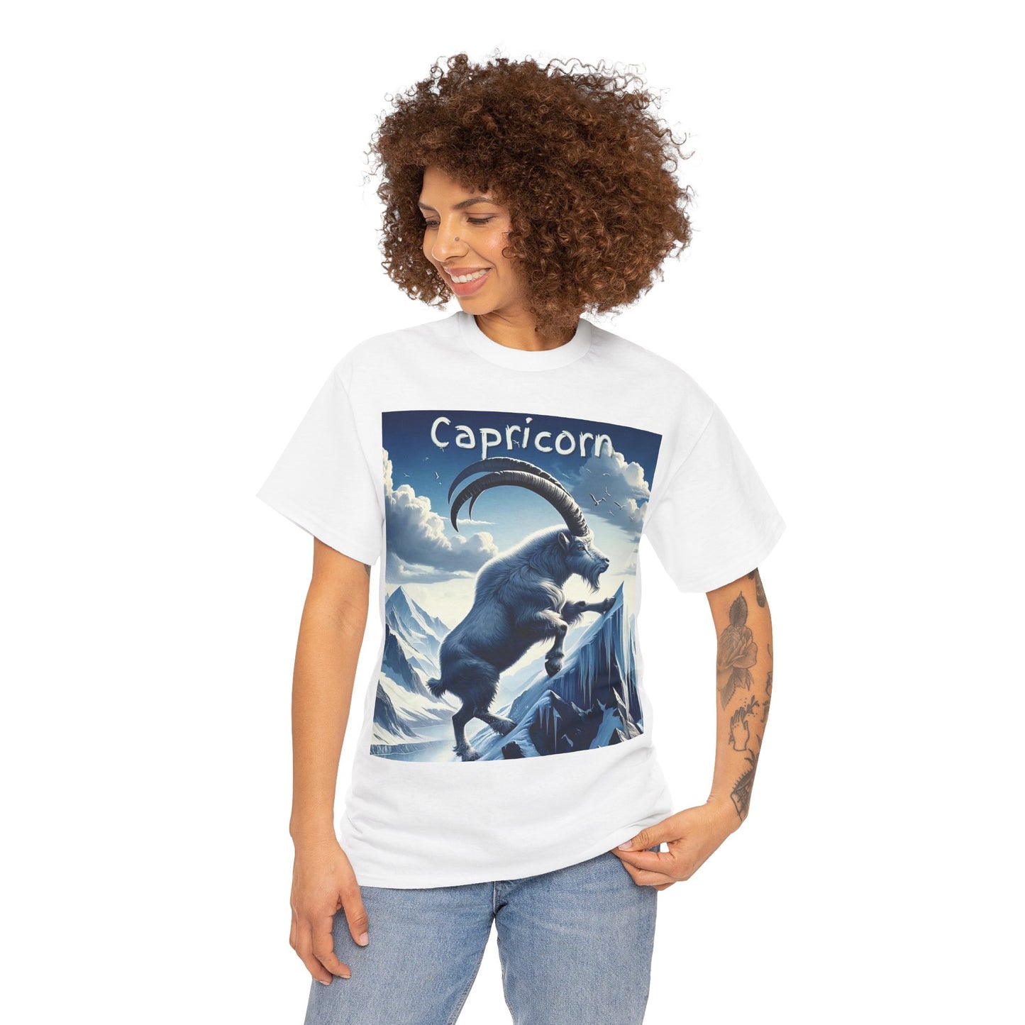 Capricorn Unisex Heavy Cotton Tee