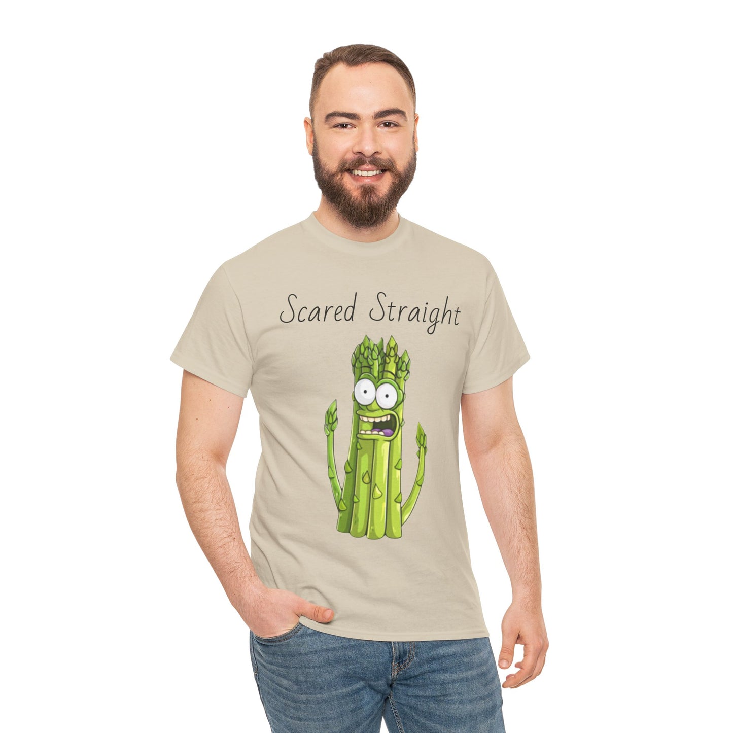 Scared Straight Unisex Heavy Cotton Tee