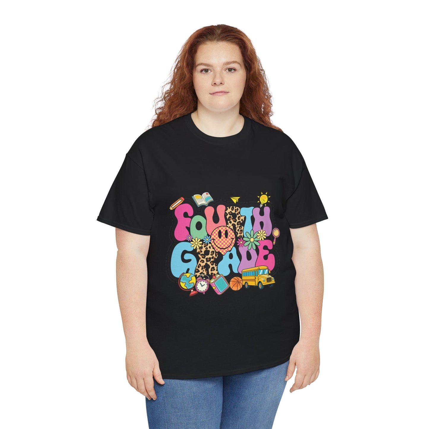 Fourth Grade Unisex Heavy Cotton Tee