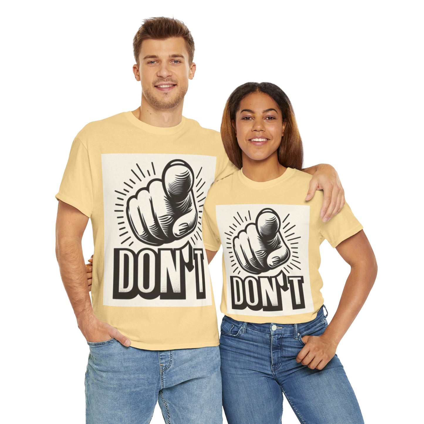 Don't Finger Unisex Heavy Cotton Tee