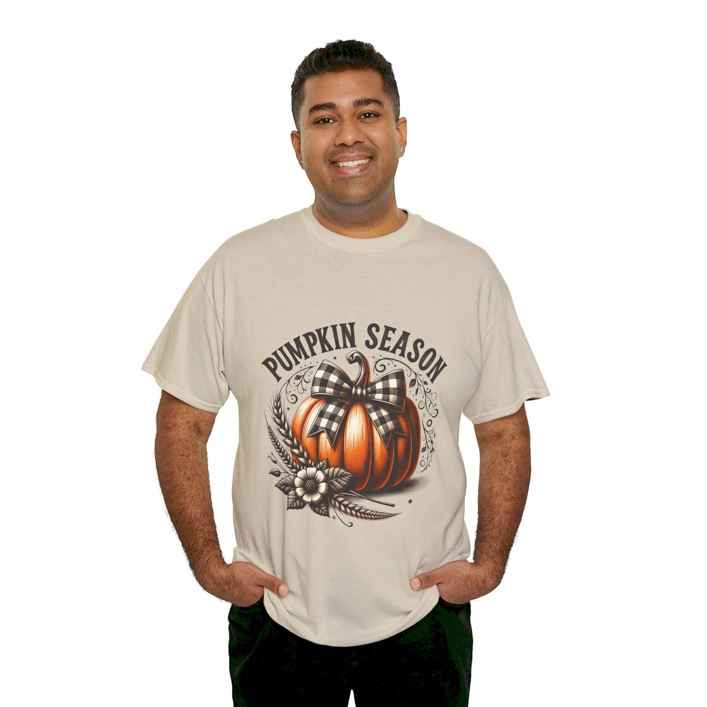 Pumpkin Season Unisex Heavy Cotton Tee