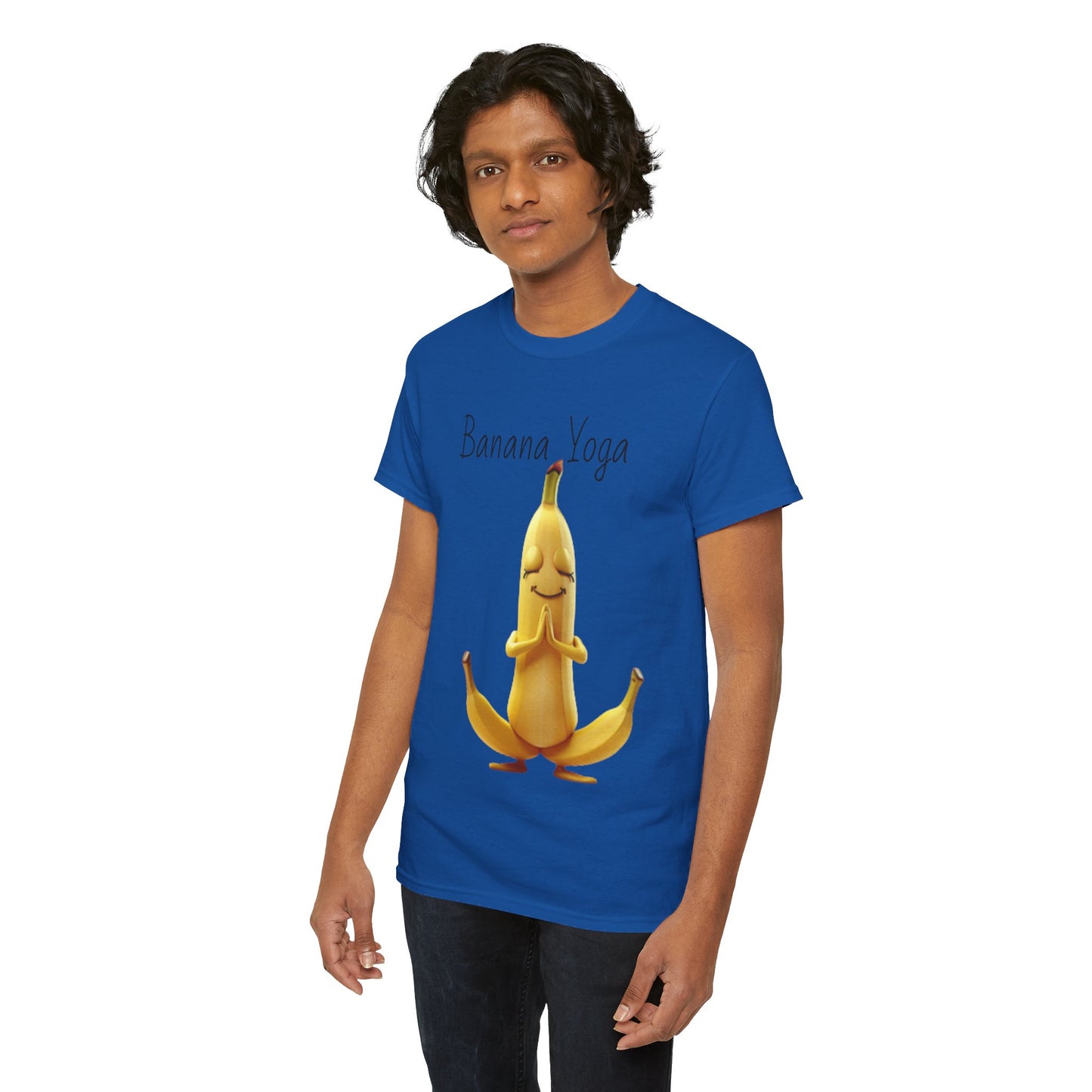 Banana Yoga Unisex Heavy Cotton Tee