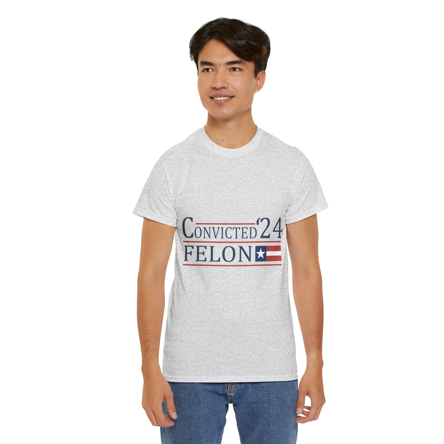 Convicted Felon Unisex Heavy Cotton Tee