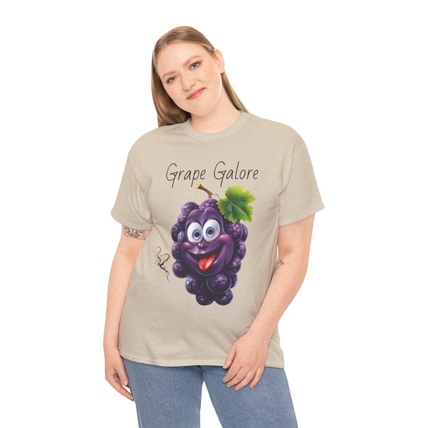 Grape Galore Unisex Heavy Cotton Tee