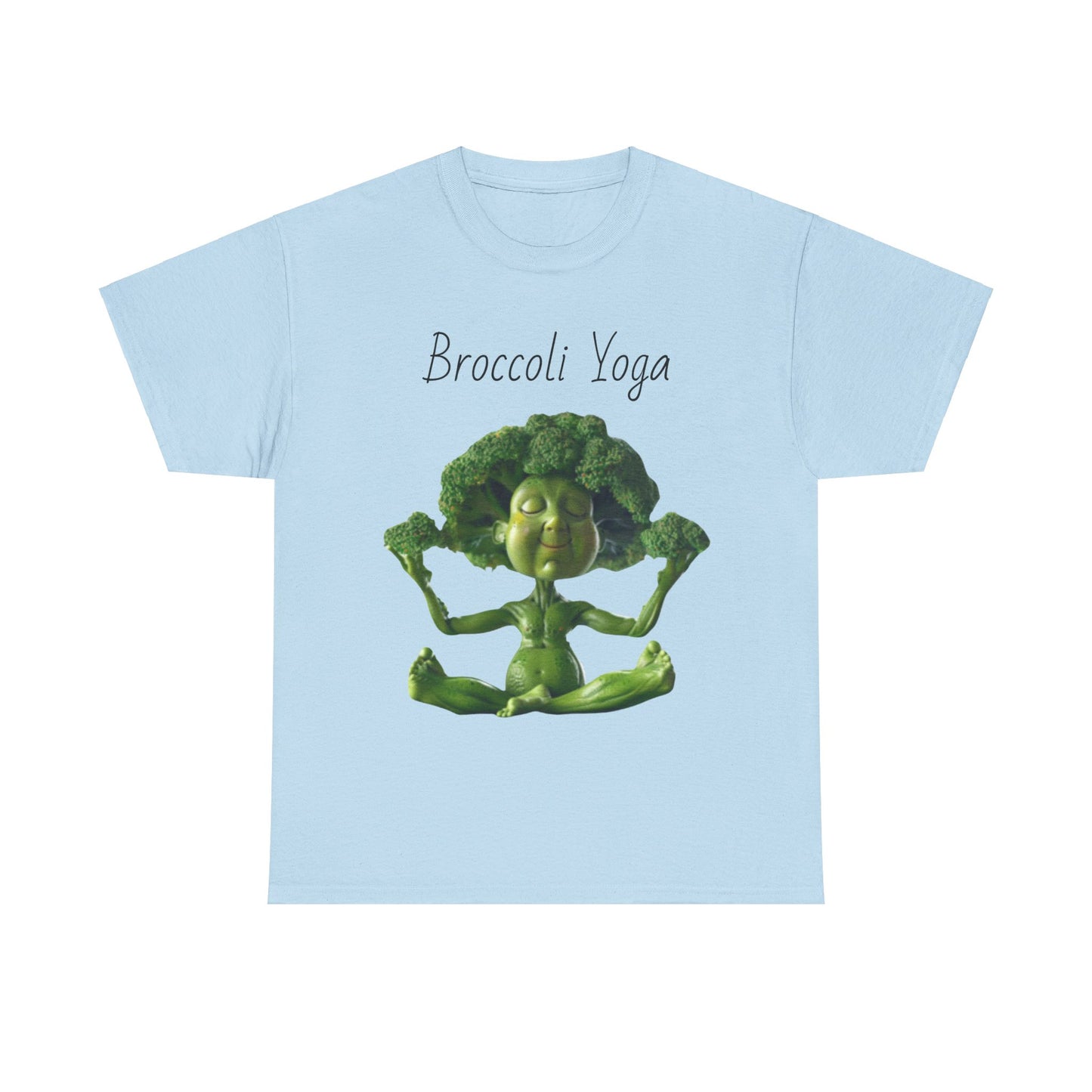 Broccoli Yoga Unisex Heavy Cotton Tee