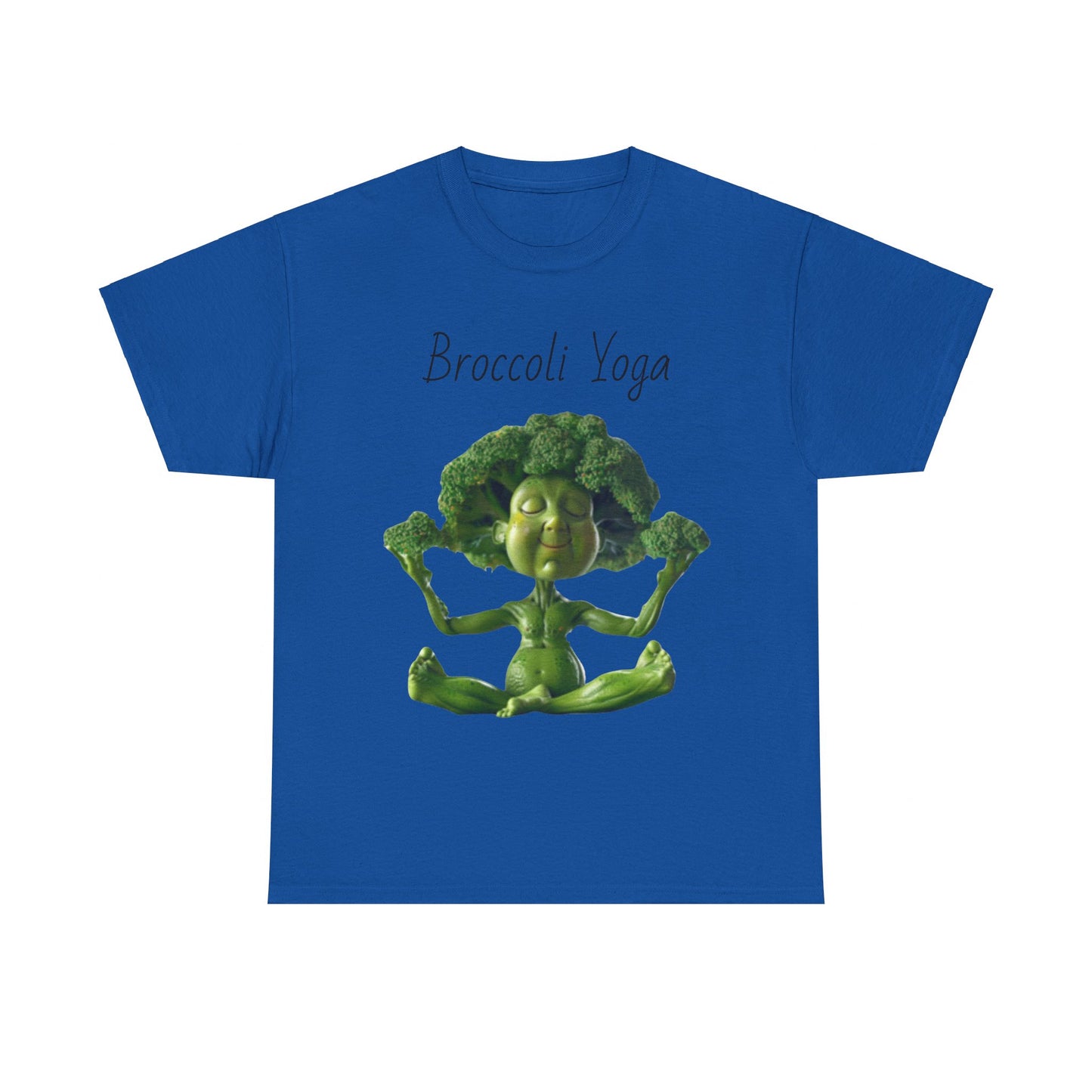 Broccoli Yoga Unisex Heavy Cotton Tee