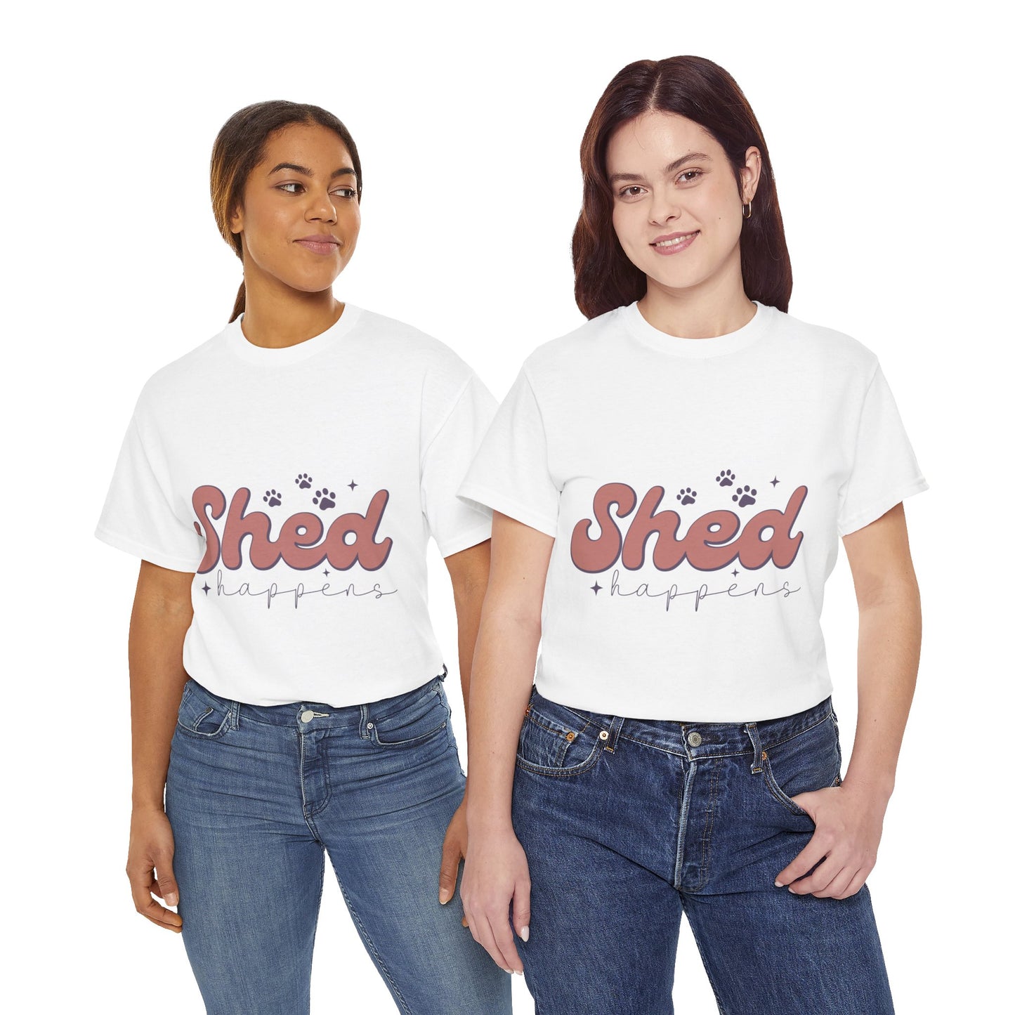 Shed Happens Unisex Heavy Cotton Tee