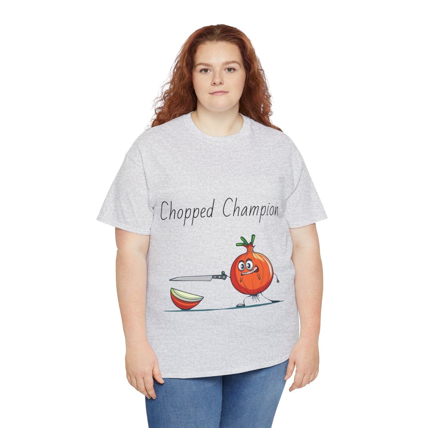 Chopped Champion Unisex Heavy Cotton Tee