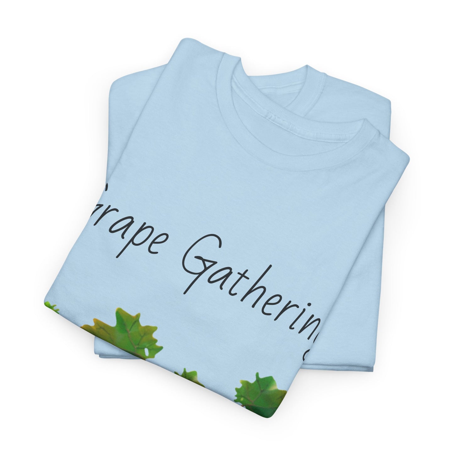 Grape Gathering Unisex Heavy Cotton Tee