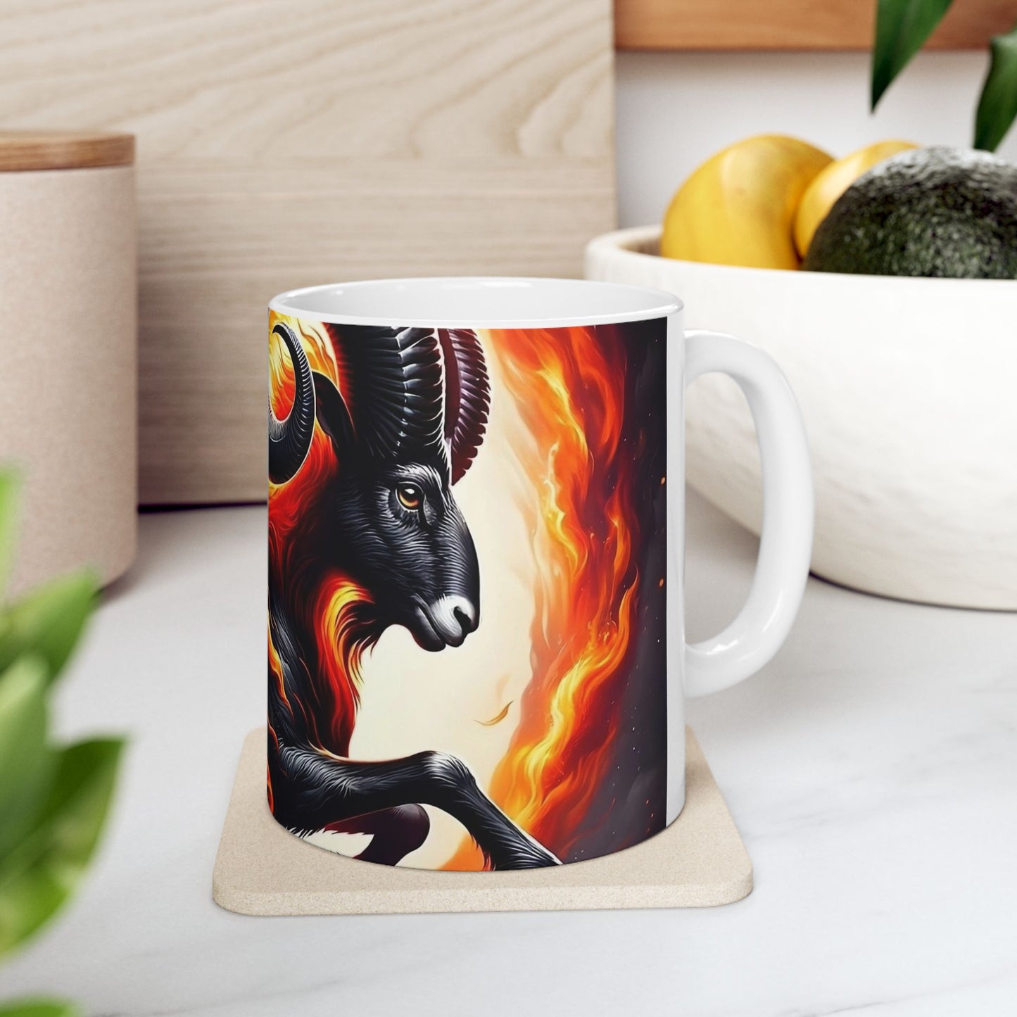 Aries Ceramic Mug, 11oz