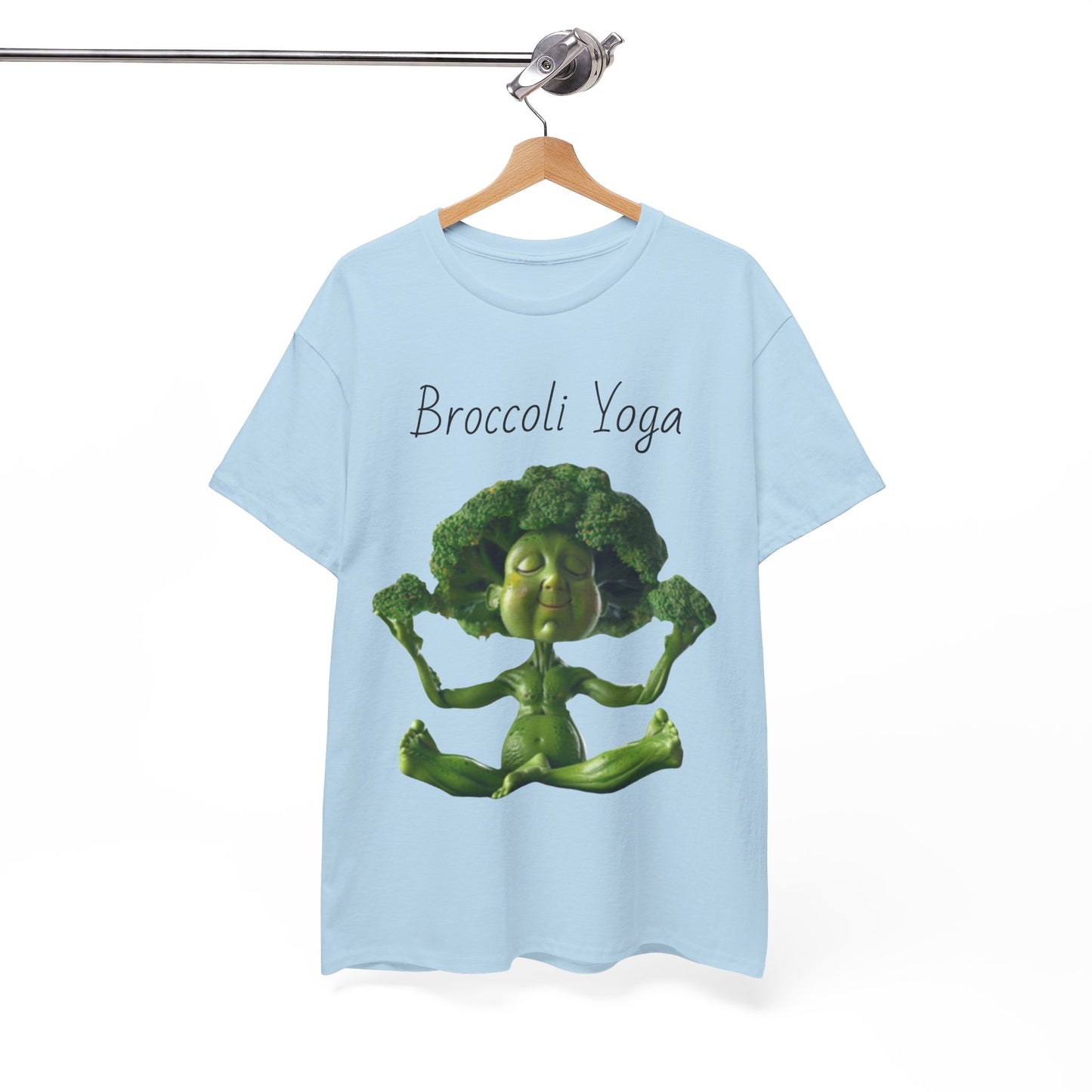 Broccoli Yoga Unisex Heavy Cotton Tee