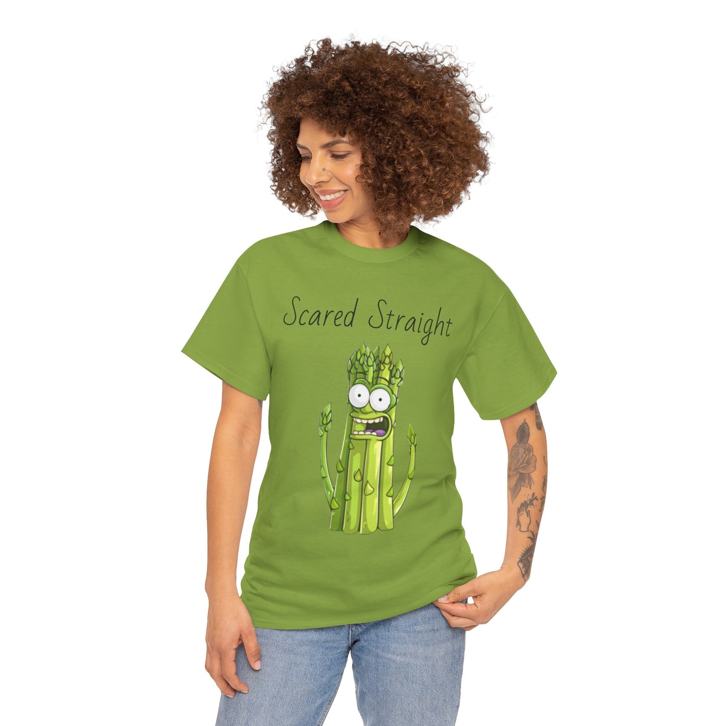 Scared Straight Unisex Heavy Cotton Tee