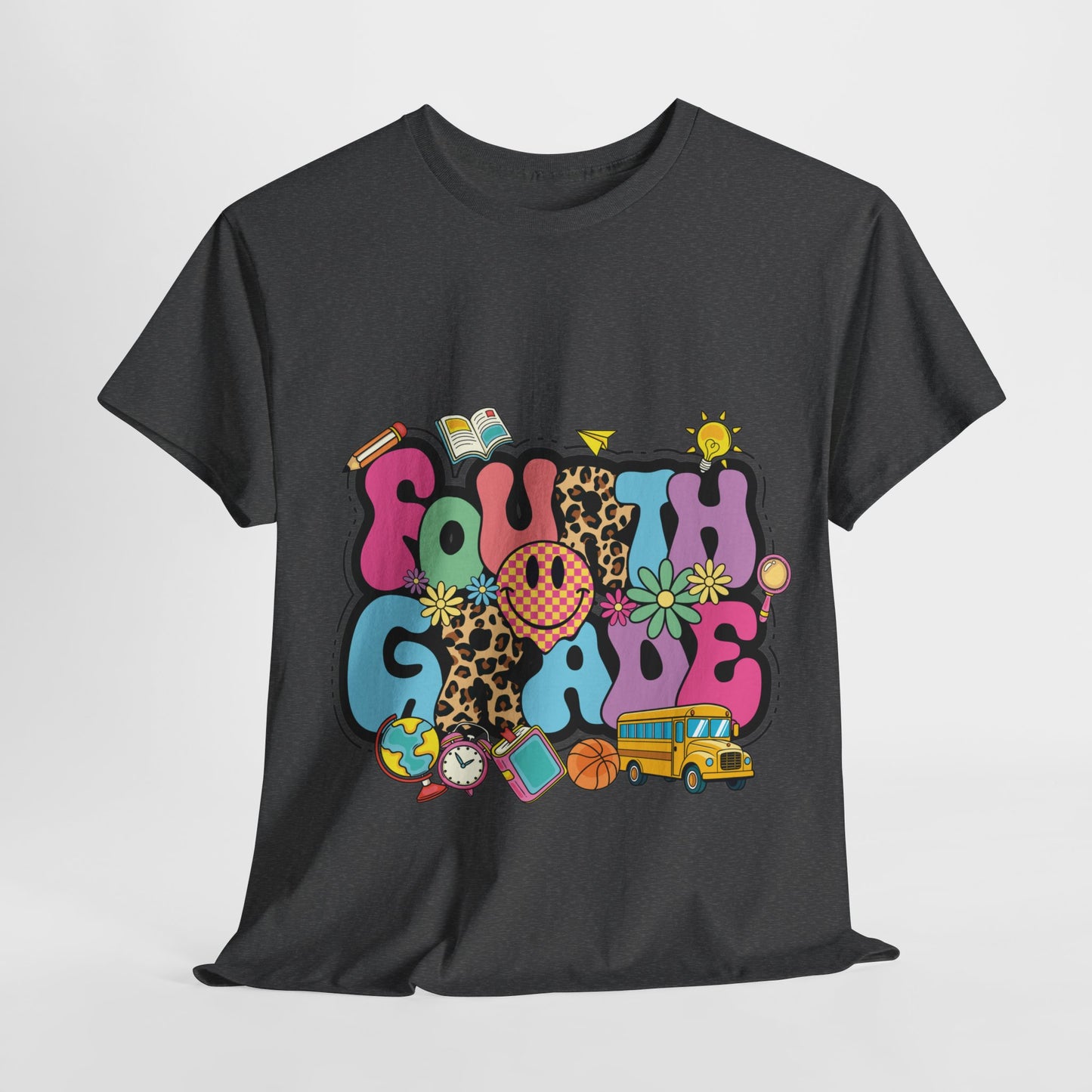 Fourth Grade Unisex Heavy Cotton Tee