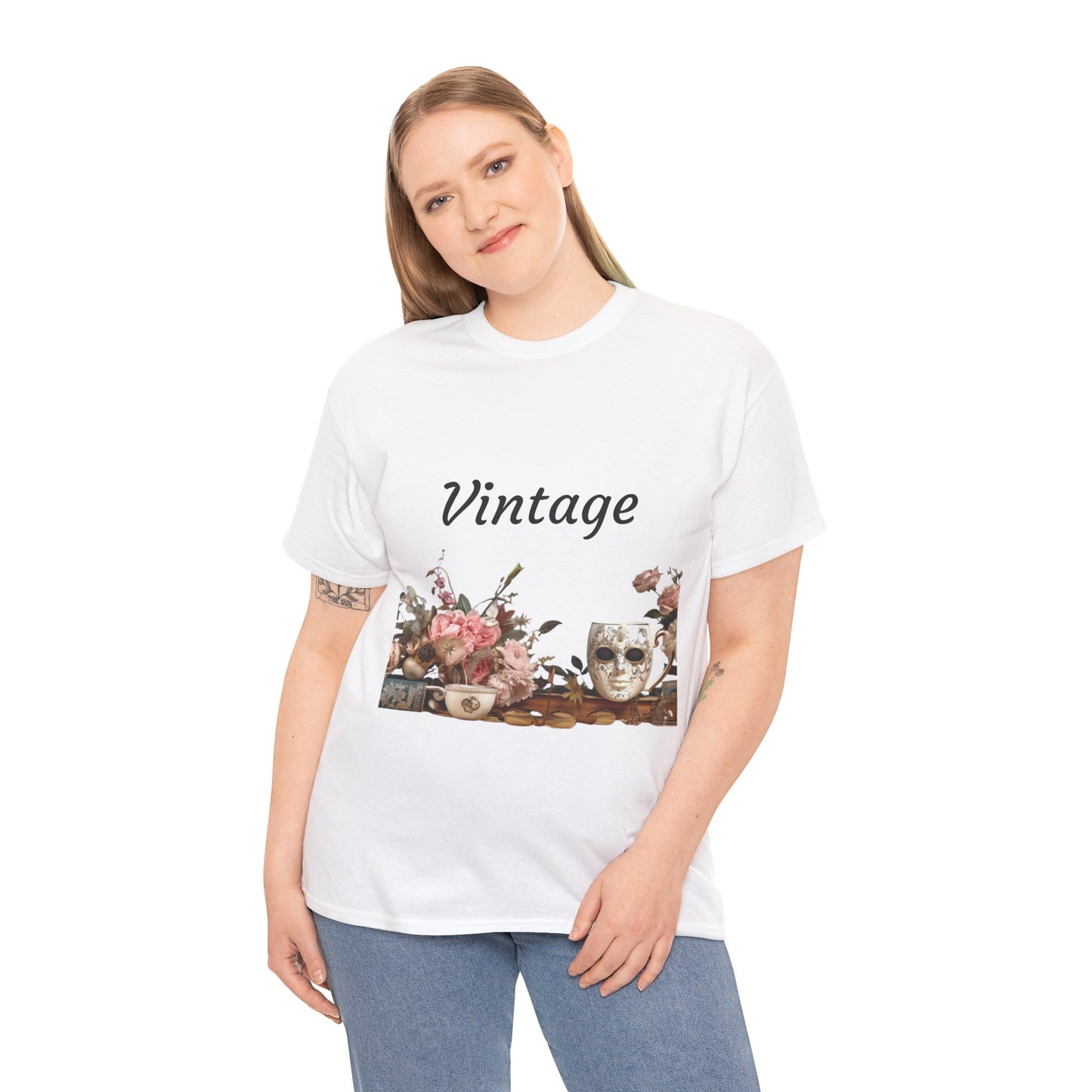 Vintage Unisex Heavy Cotton Tee