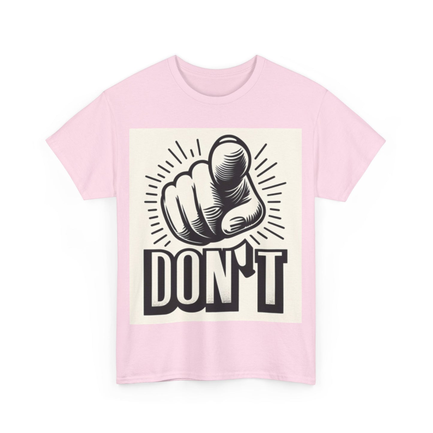 Don't Finger Unisex Heavy Cotton Tee