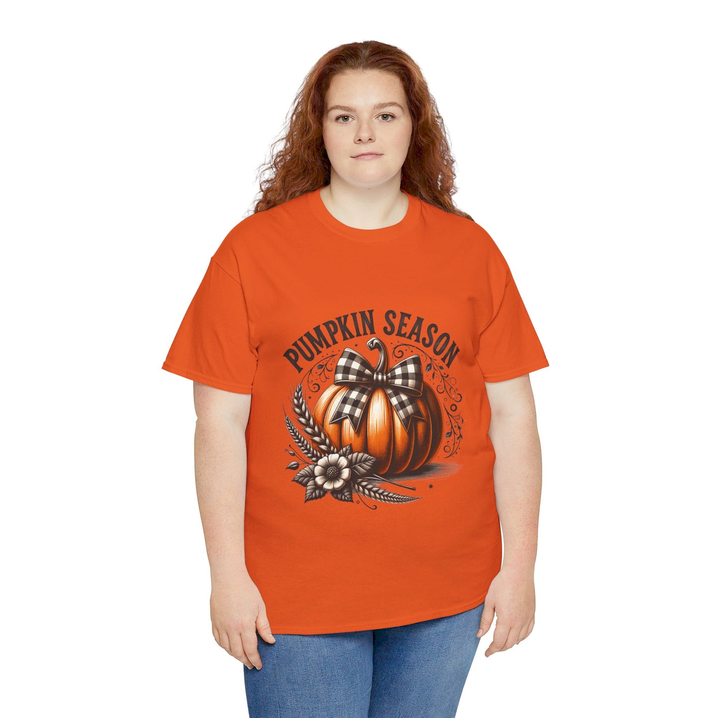 Pumpkin Season Unisex Heavy Cotton Tee