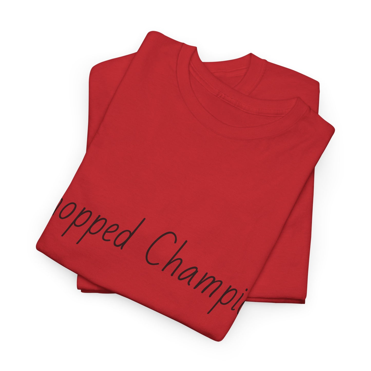 Chopped Champion Unisex Heavy Cotton Tee