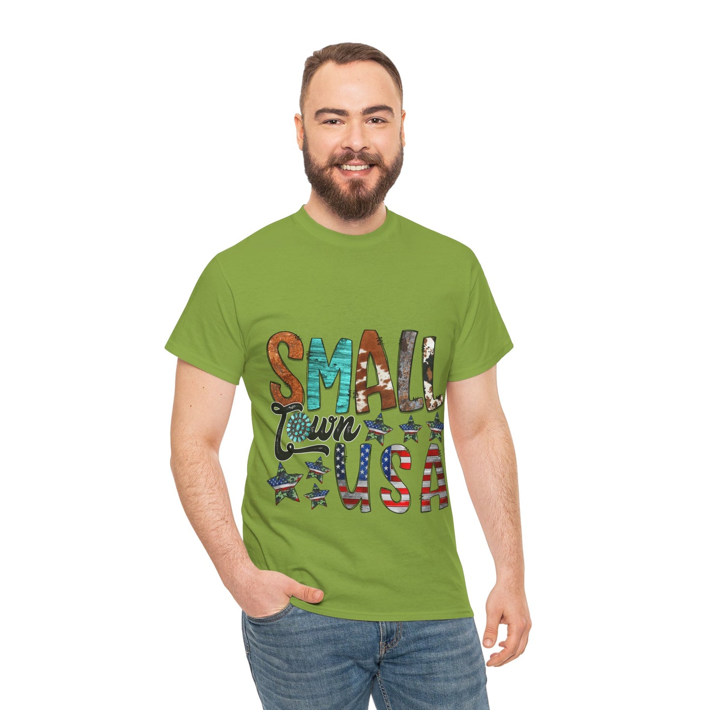 Small Town USA Unisex Heavy Cotton Tee