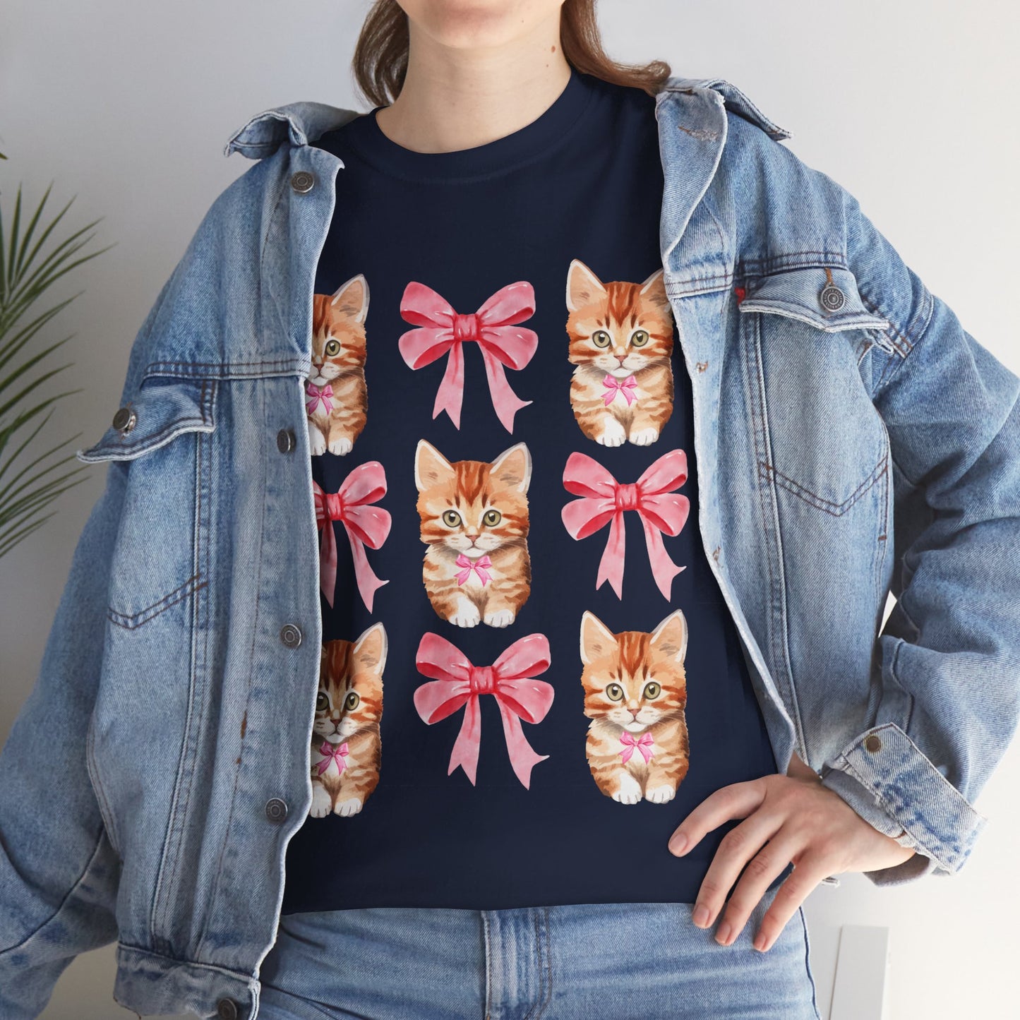 Cat Coquette Unisex Heavy Cotton Tee