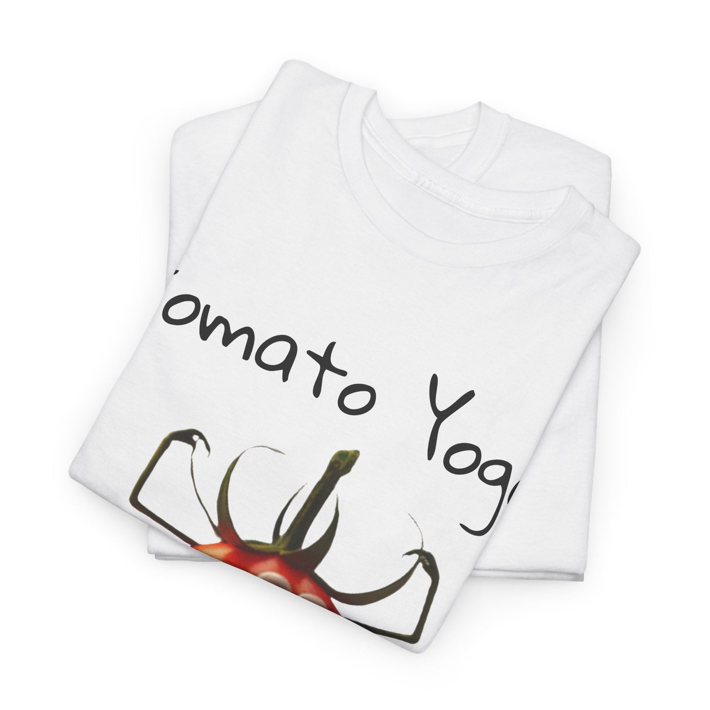 Tomato Yoga Unisex Heavy Cotton Tee