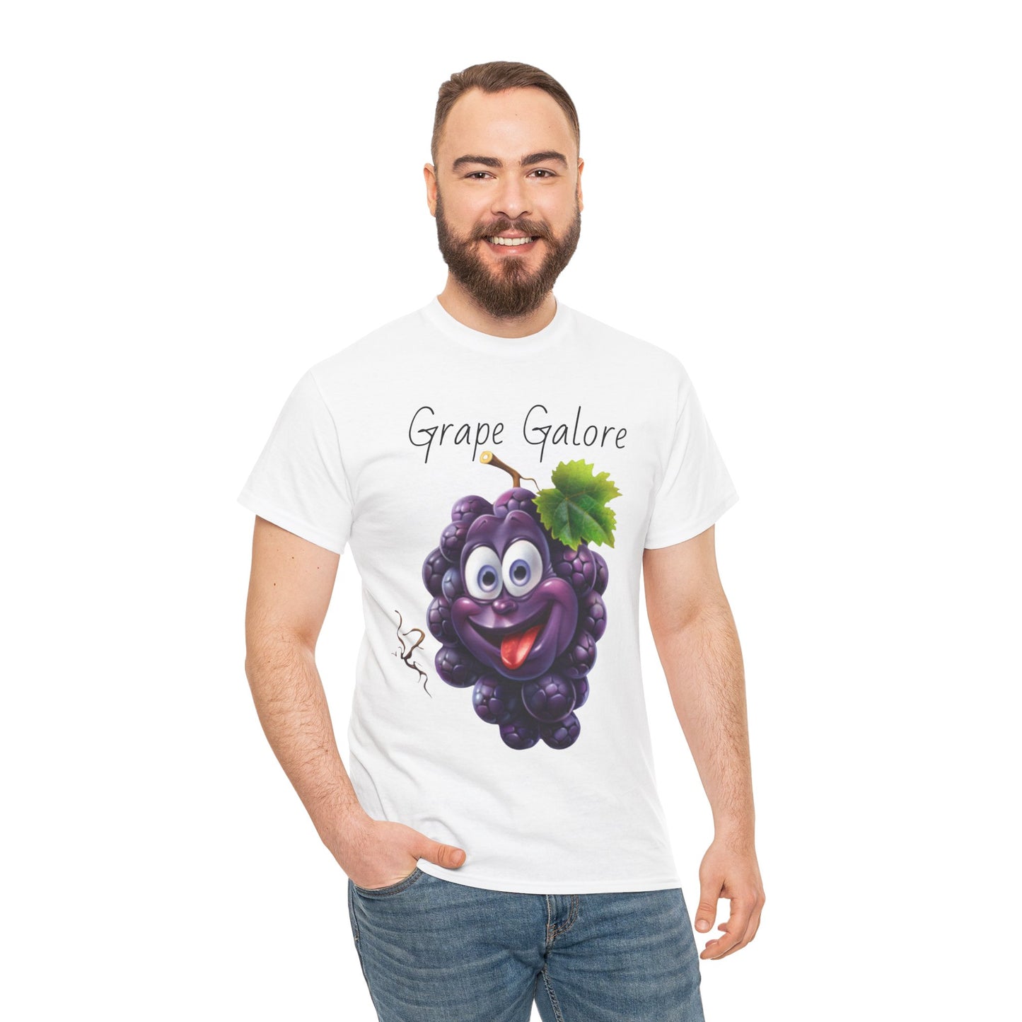 Grape Galore Unisex Heavy Cotton Tee