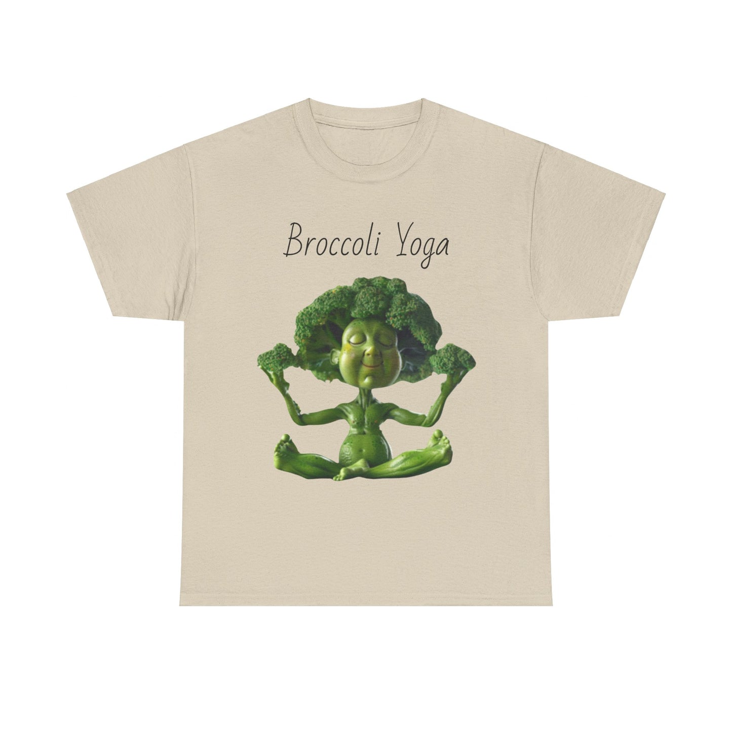 Broccoli Yoga Unisex Heavy Cotton Tee