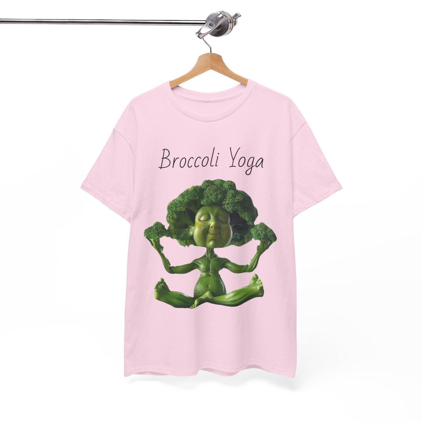 Broccoli Yoga Unisex Heavy Cotton Tee