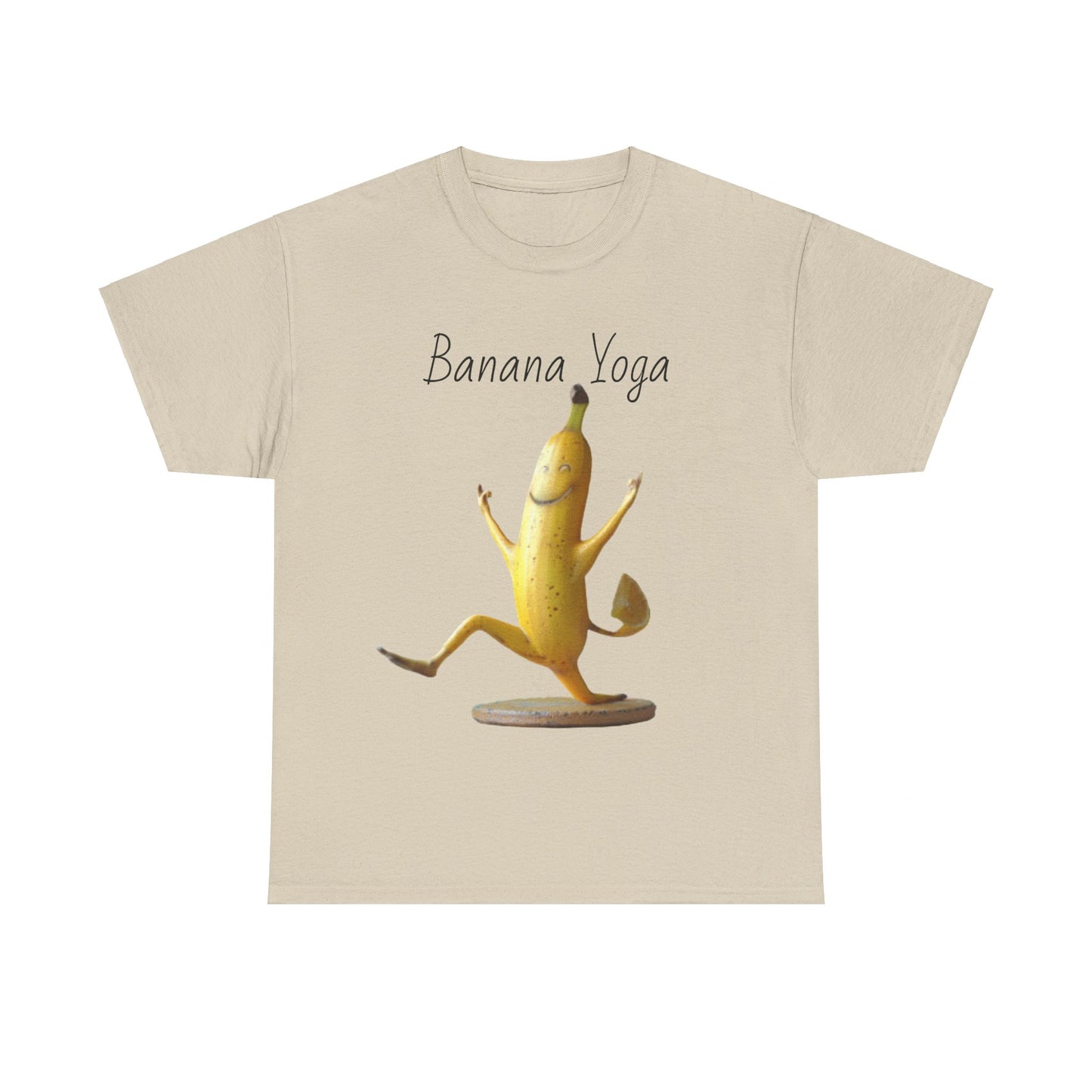 Banana Yoga2 Unisex Heavy Cotton Tee