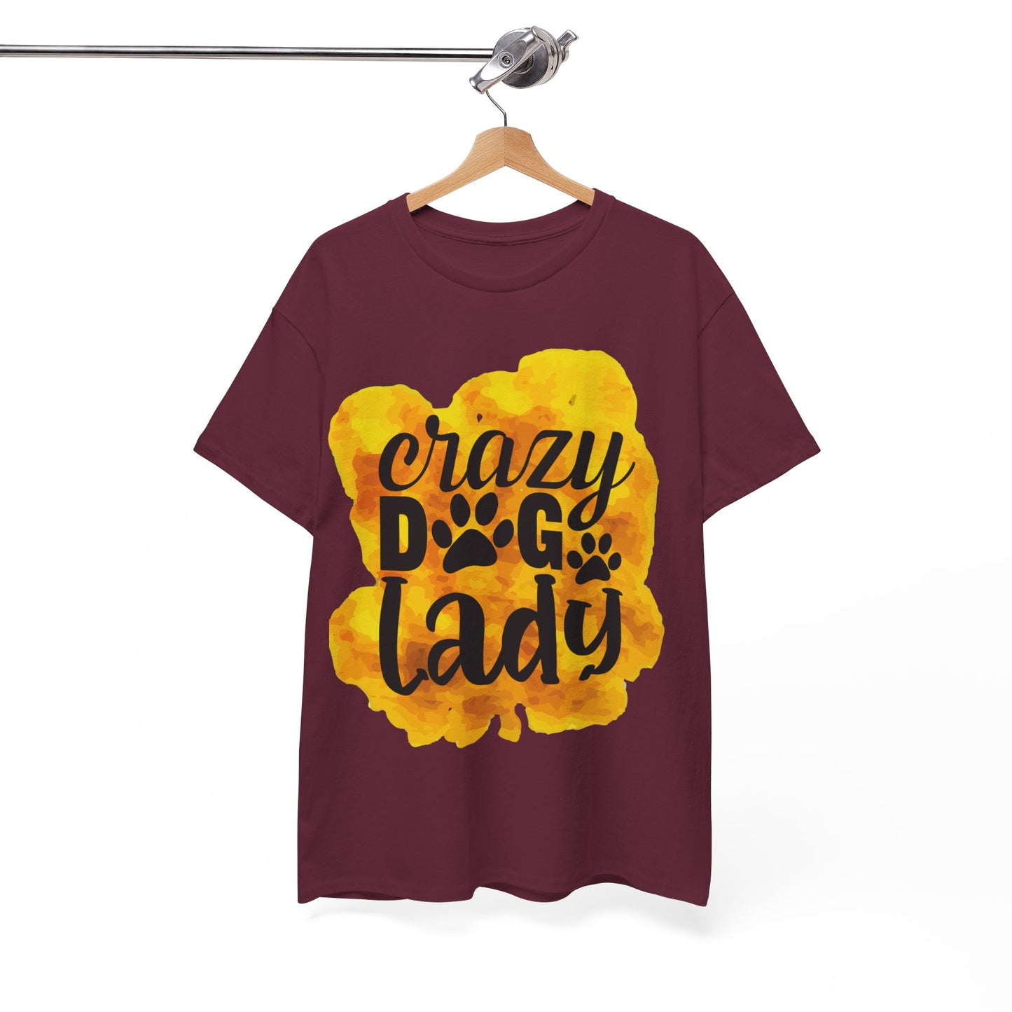 Crazy Dog Lady Unisex Heavy Cotton Tee