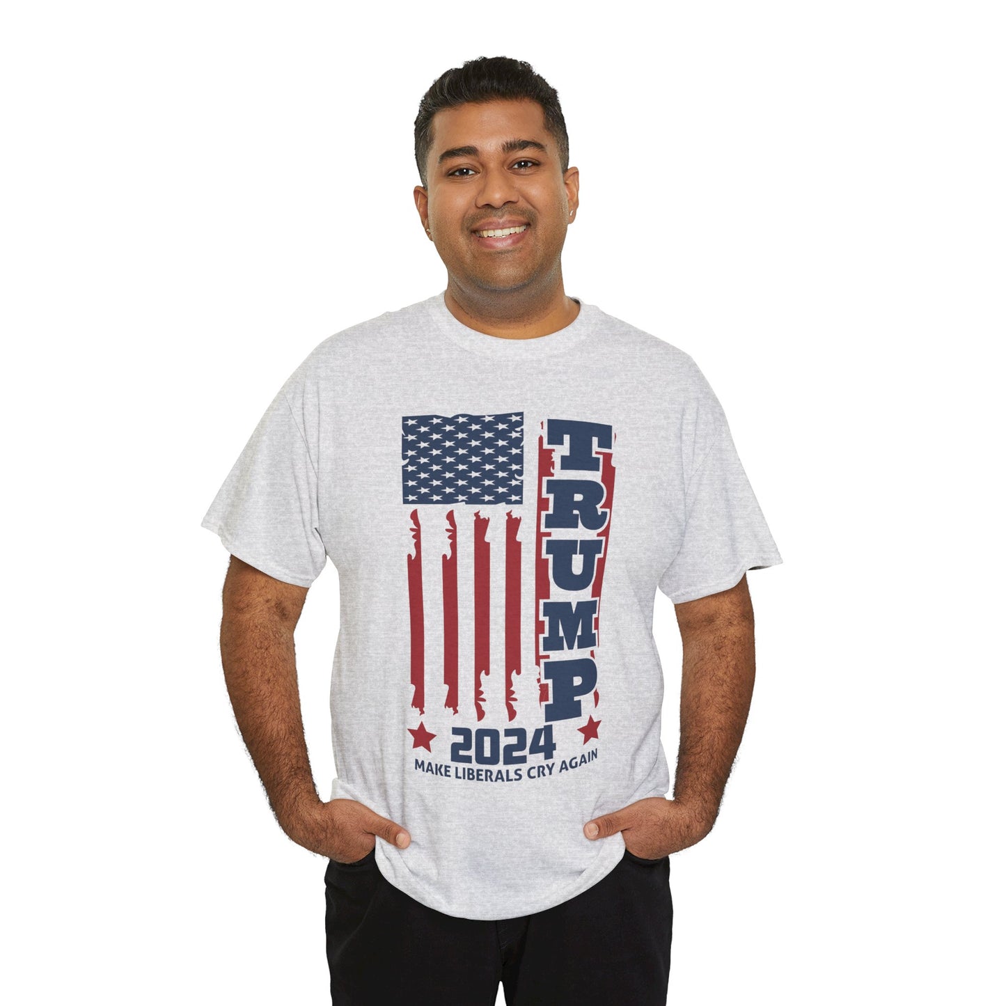 Trump 2024 A Unisex Heavy Cotton Tee