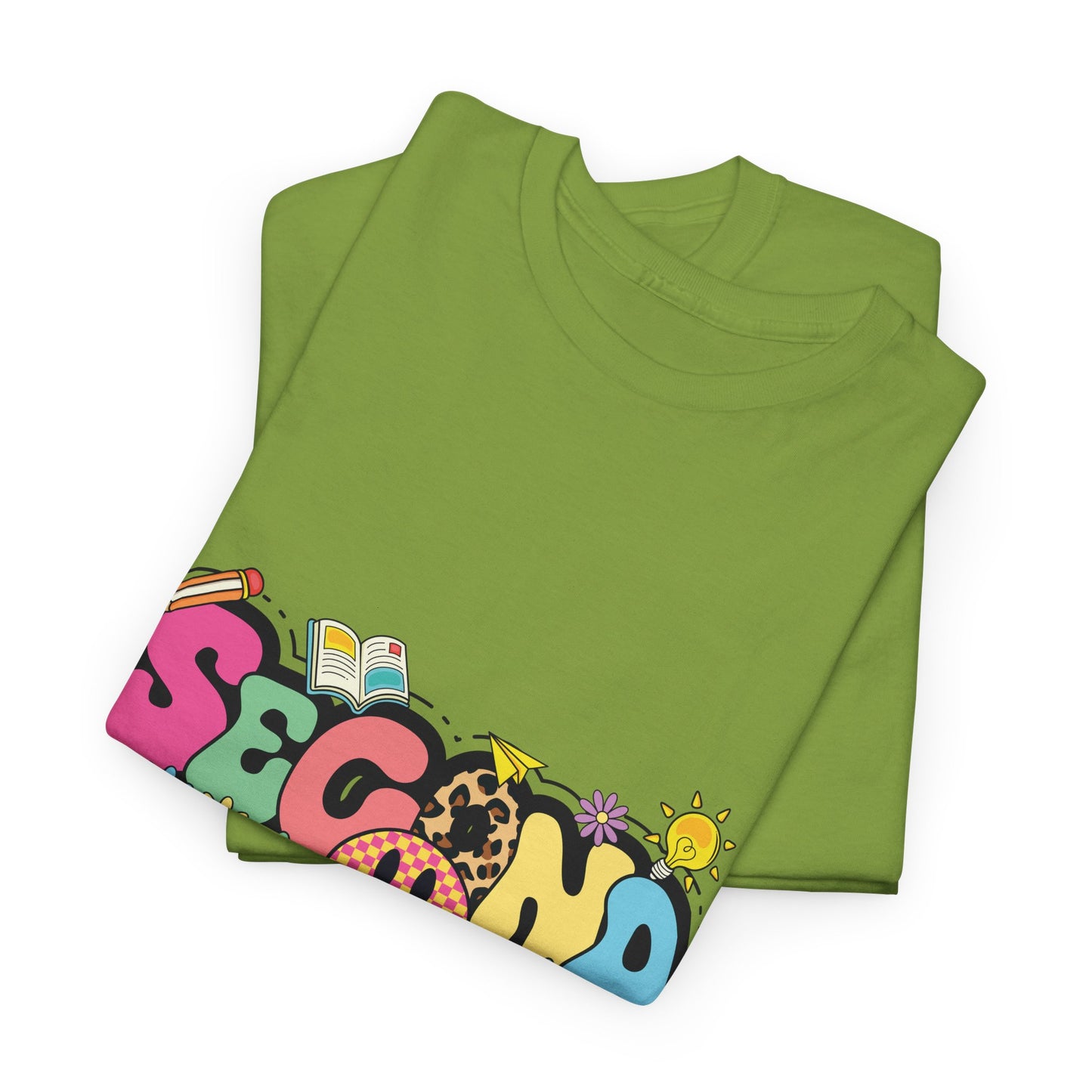 Second Grade Unisex Heavy Cotton Tee