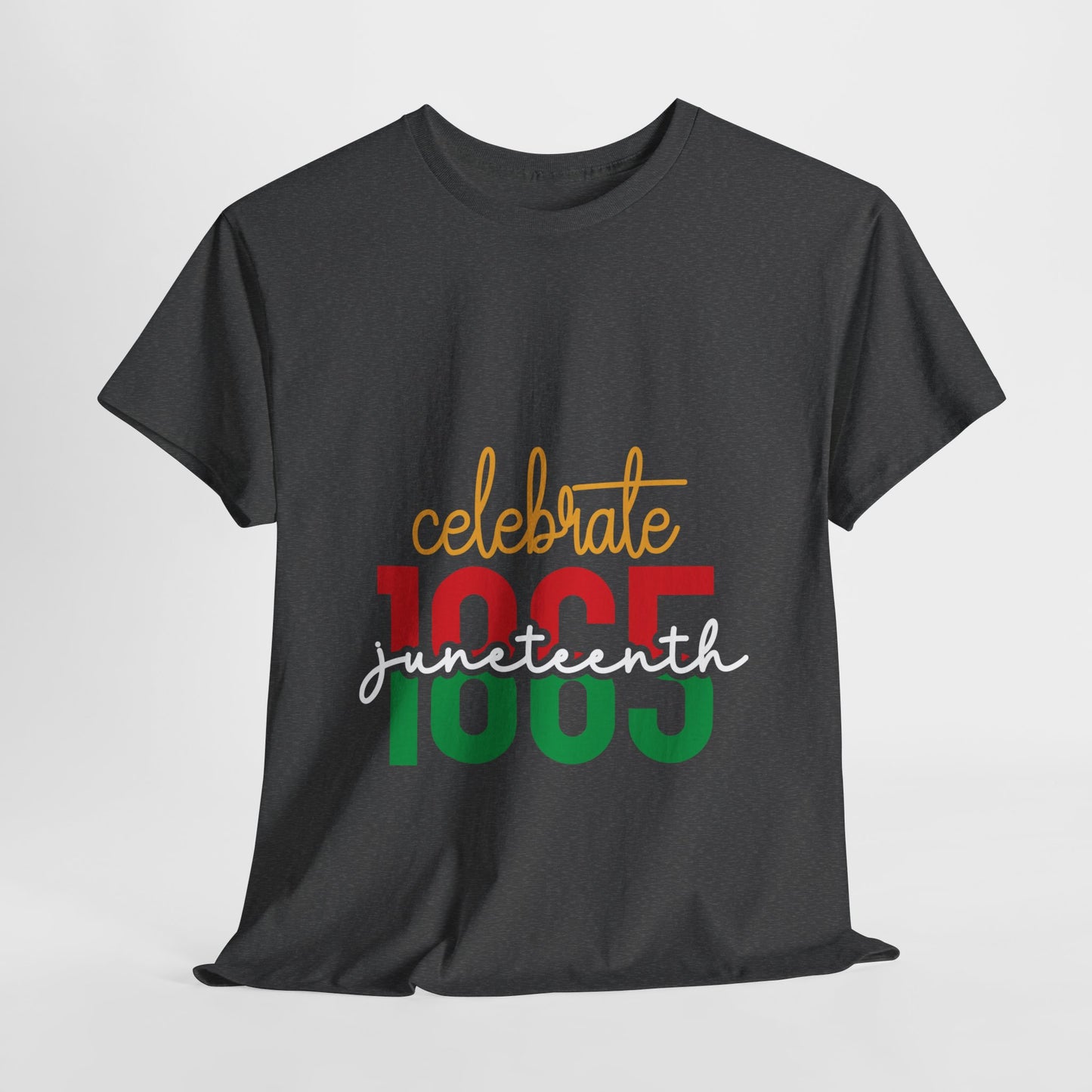 Celebrate Juneteenth Unisex Heavy Cotton Tee