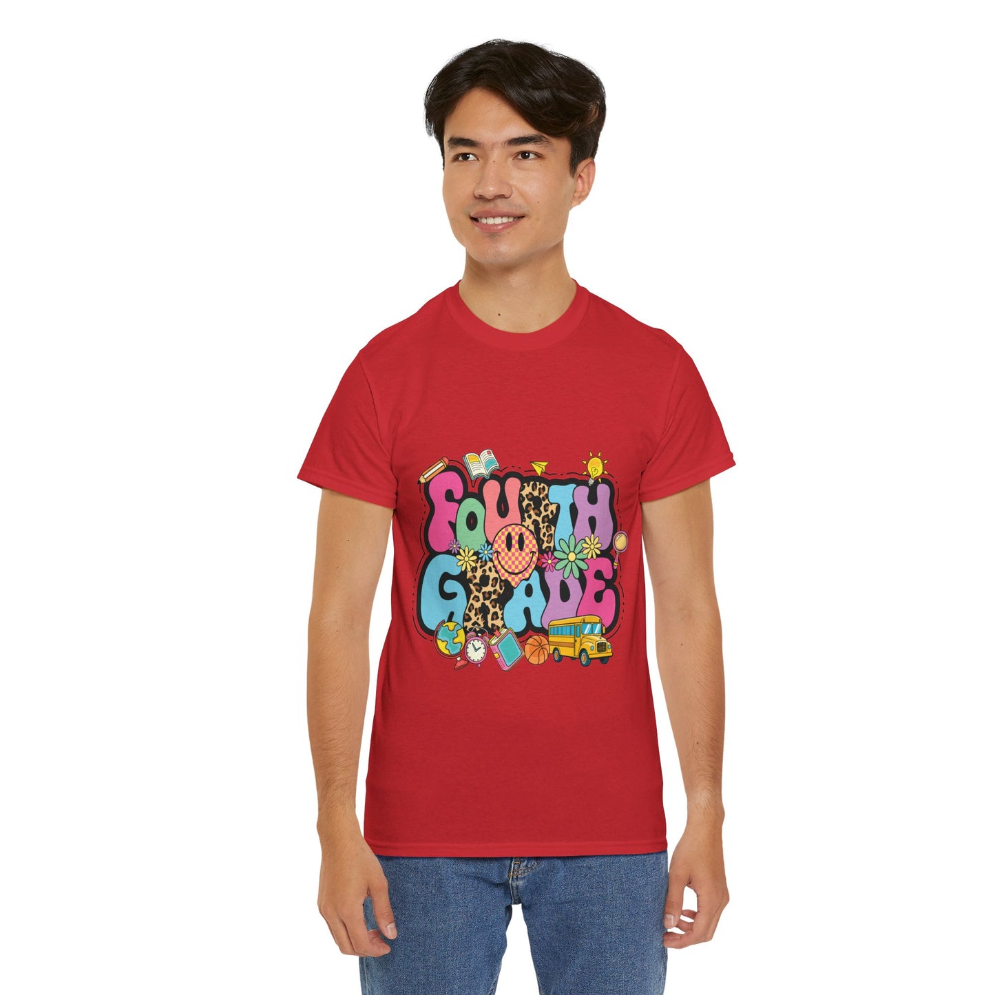 Fourth Grade Unisex Heavy Cotton Tee