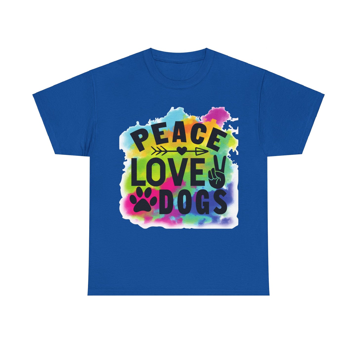 Peace Love Dogs Unisex Heavy Cotton Tee