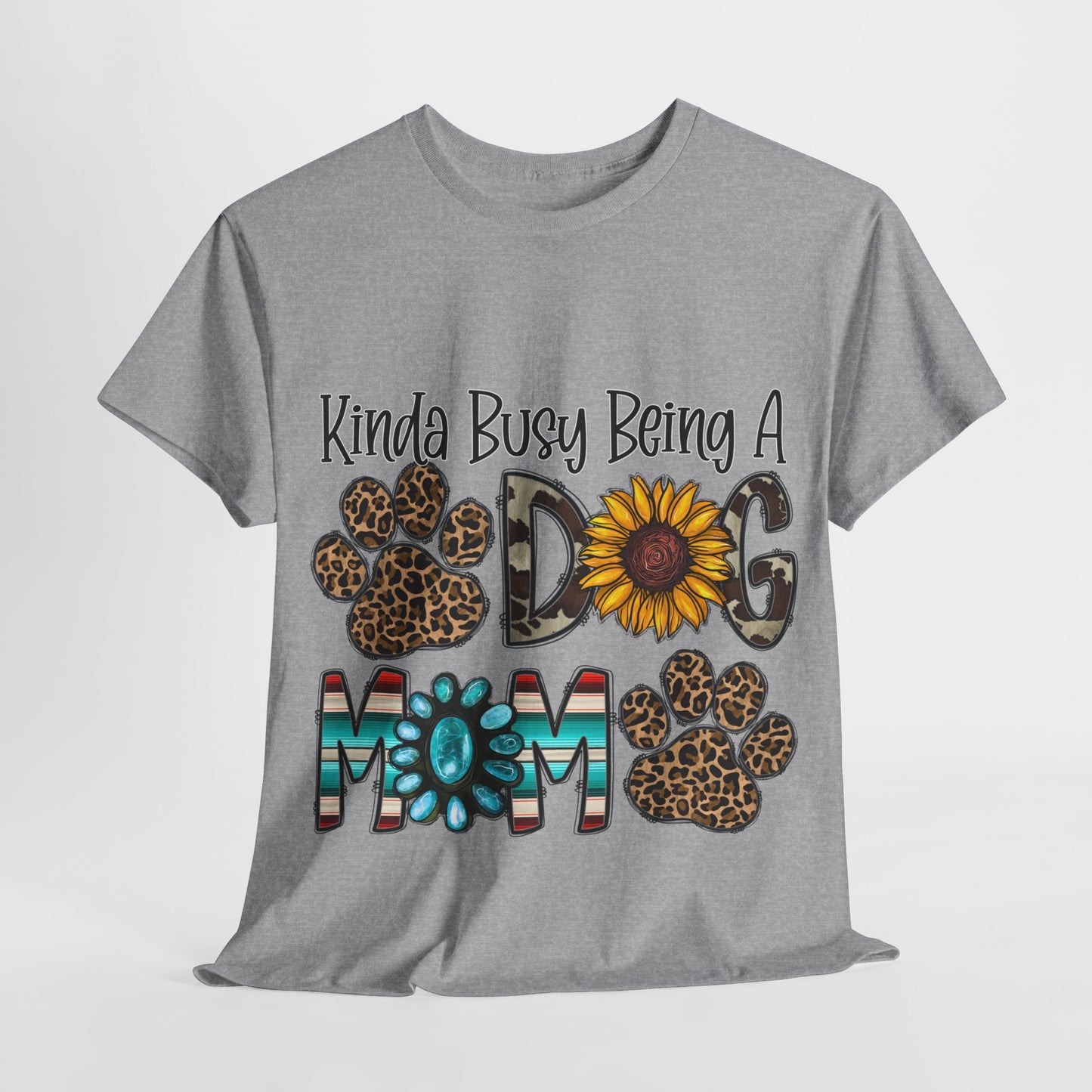 Busy Dog Mom Unisex Heavy Cotton Tee