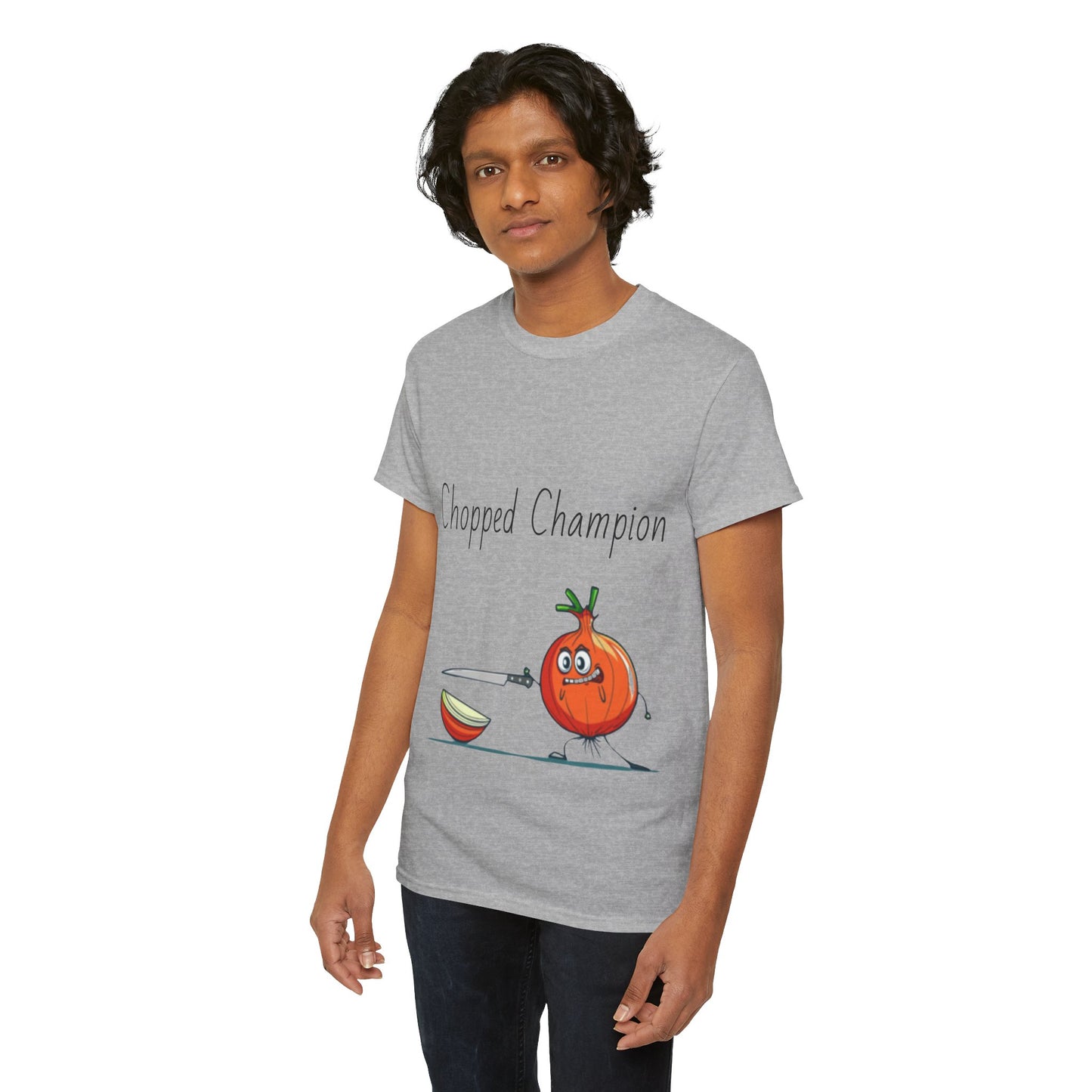 Chopped Champion Unisex Heavy Cotton Tee