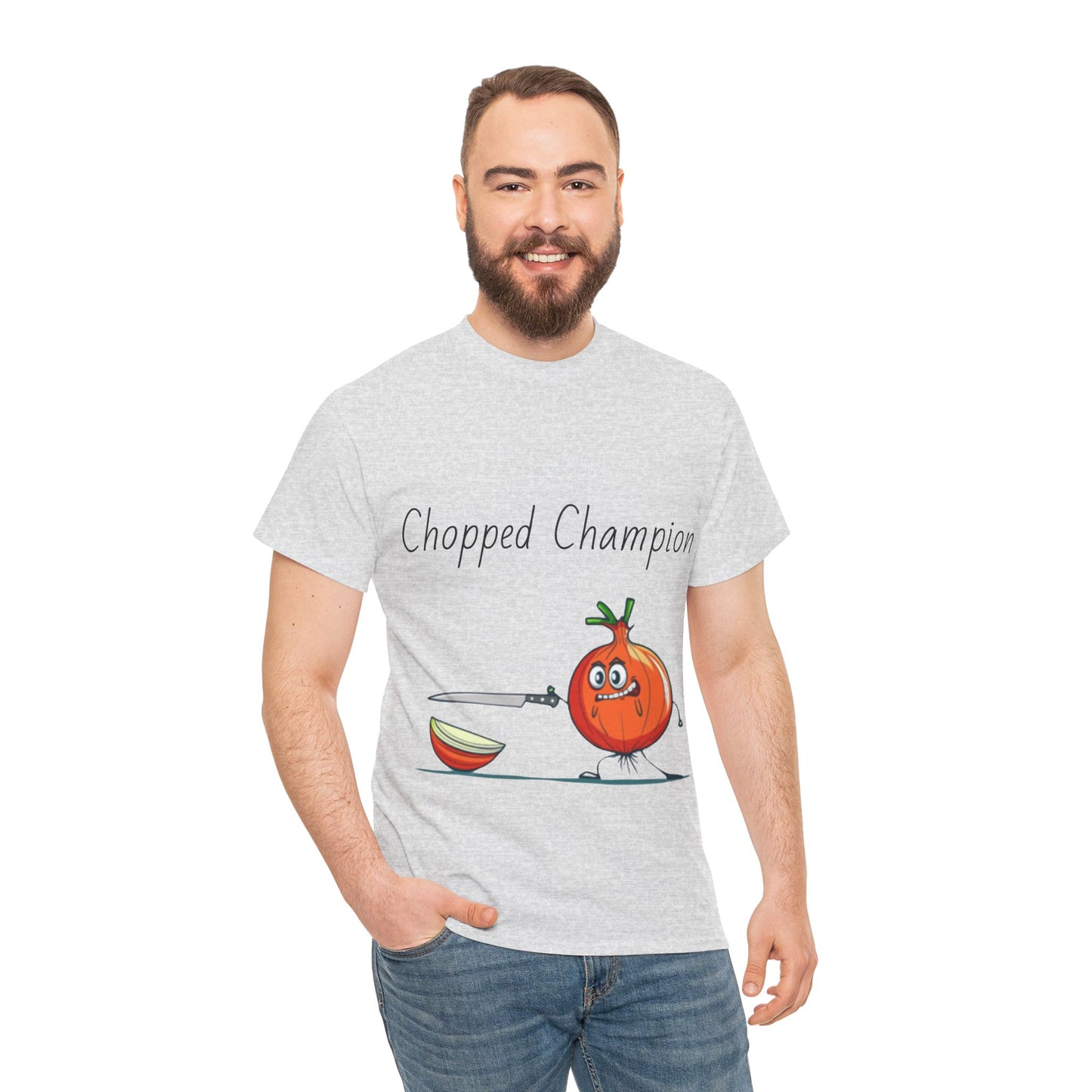 Chopped Champion Unisex Heavy Cotton Tee