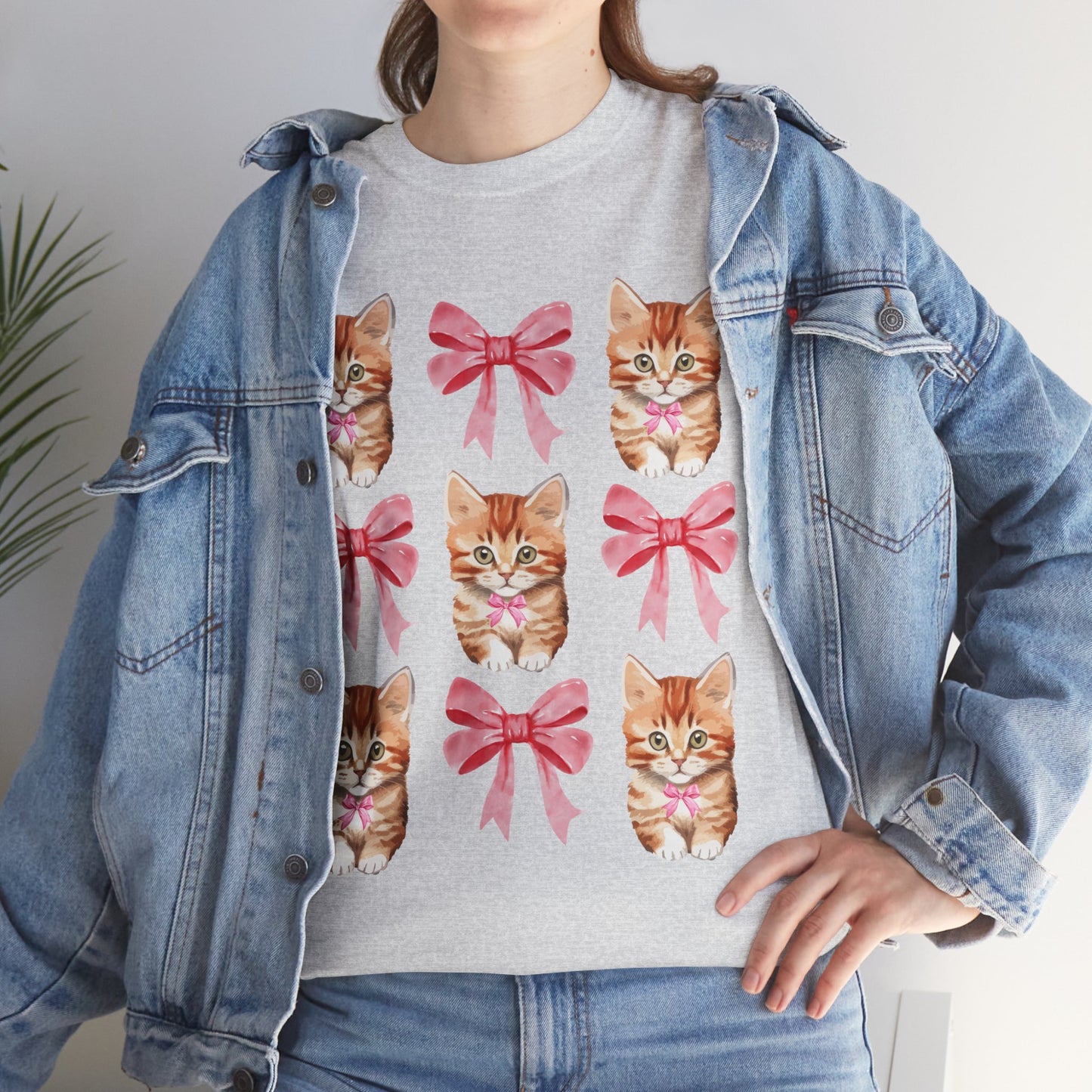 Cat Coquette Unisex Heavy Cotton Tee