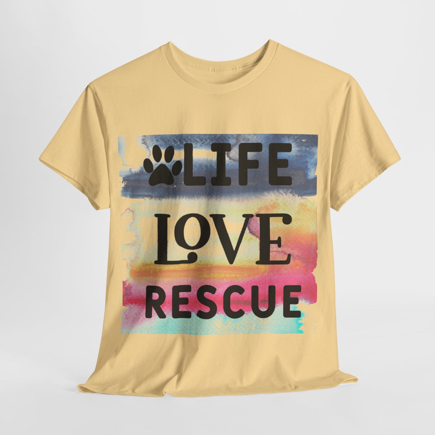 Life Love Rescue Unisex Heavy Cotton Tee