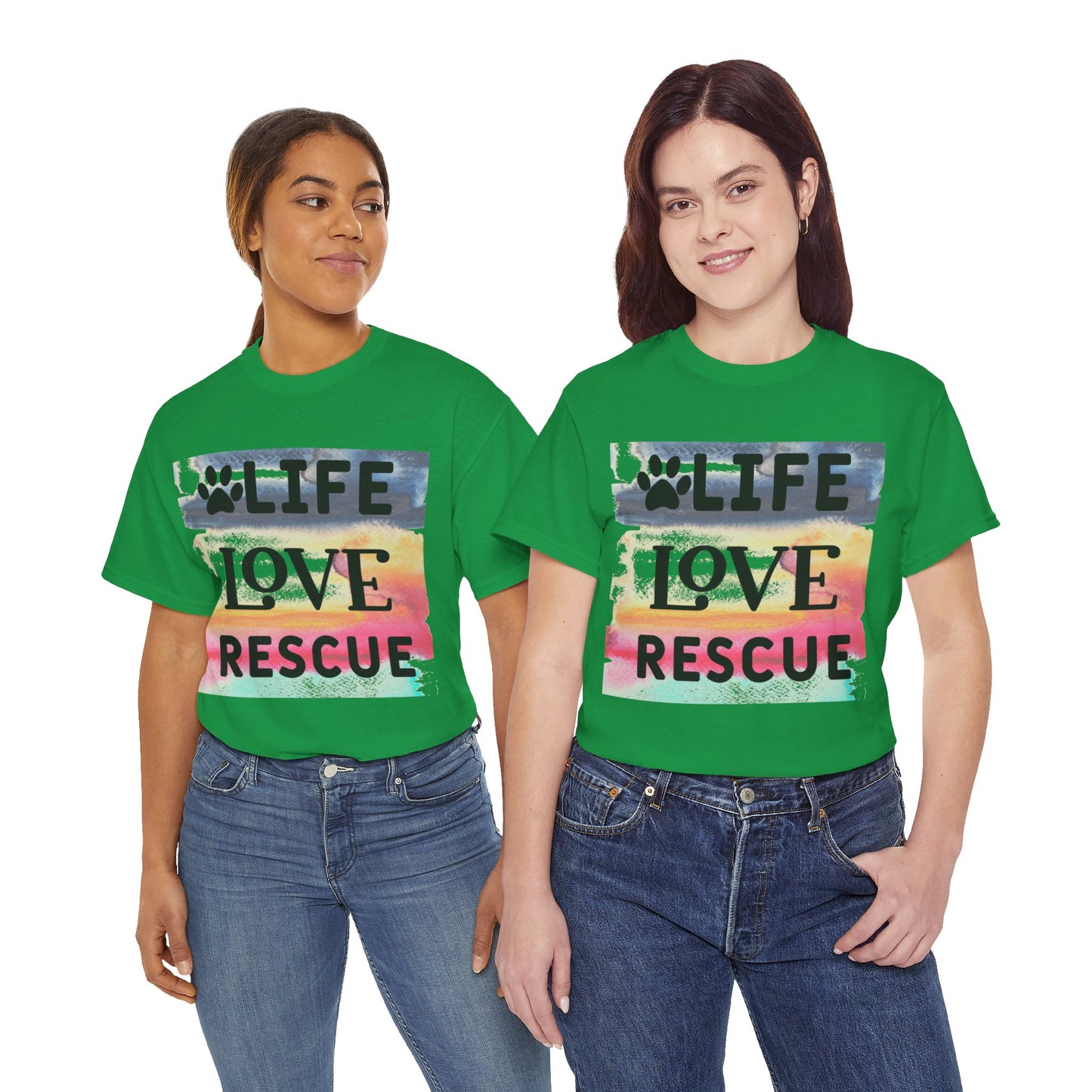 Life Love Rescue Unisex Heavy Cotton Tee