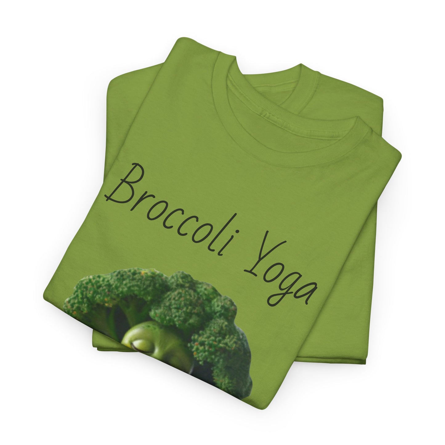 Broccoli Yoga Unisex Heavy Cotton Tee