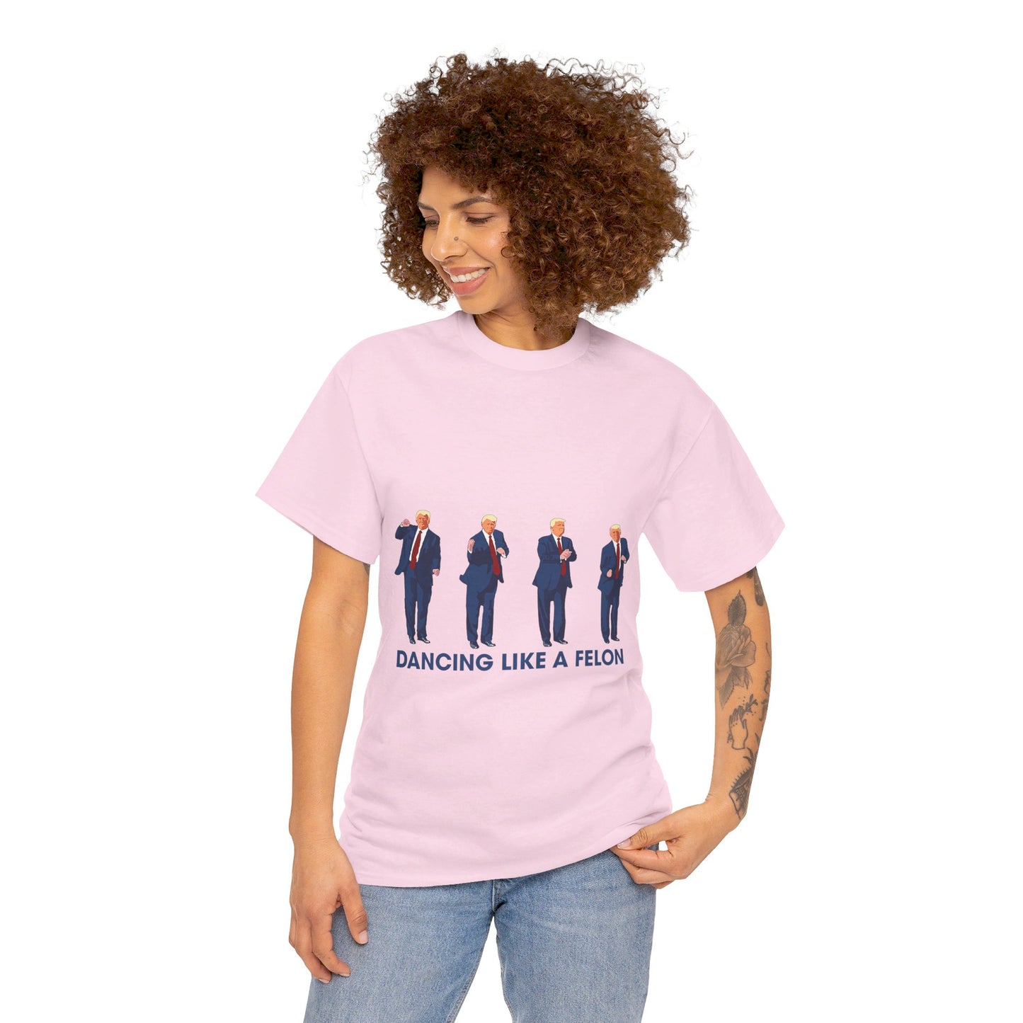 Dancing Like A Felon Unisex Heavy Cotton Tee