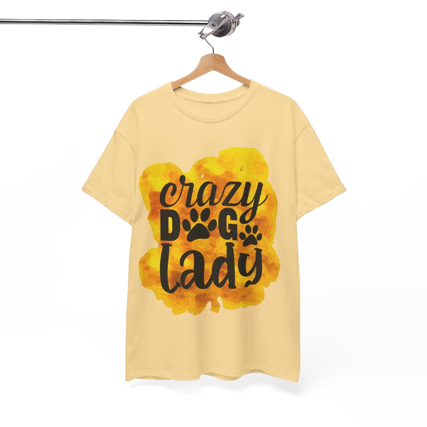 Crazy Dog Lady Unisex Heavy Cotton Tee